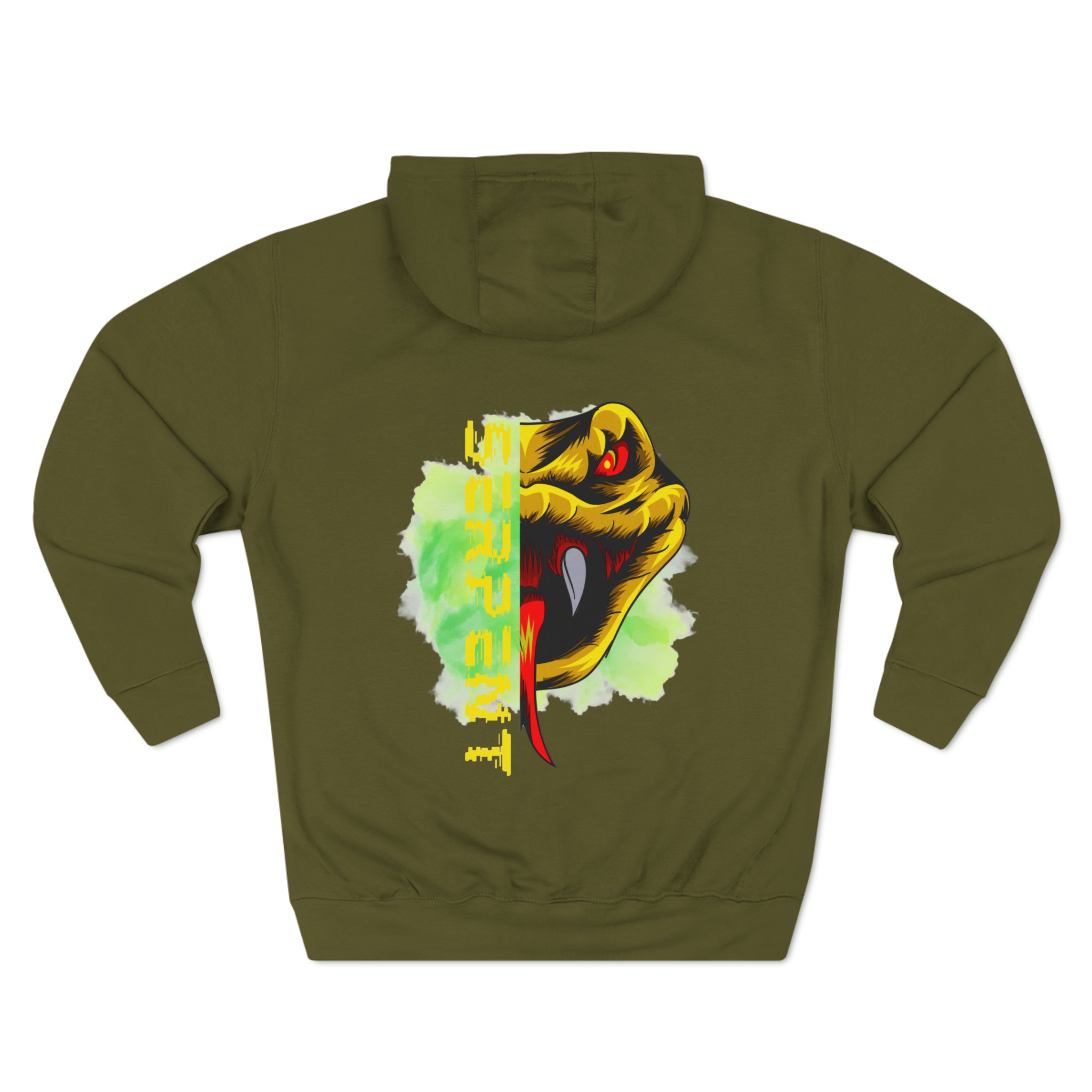 Serpent (wildlife) Premium Pullover Hoodie