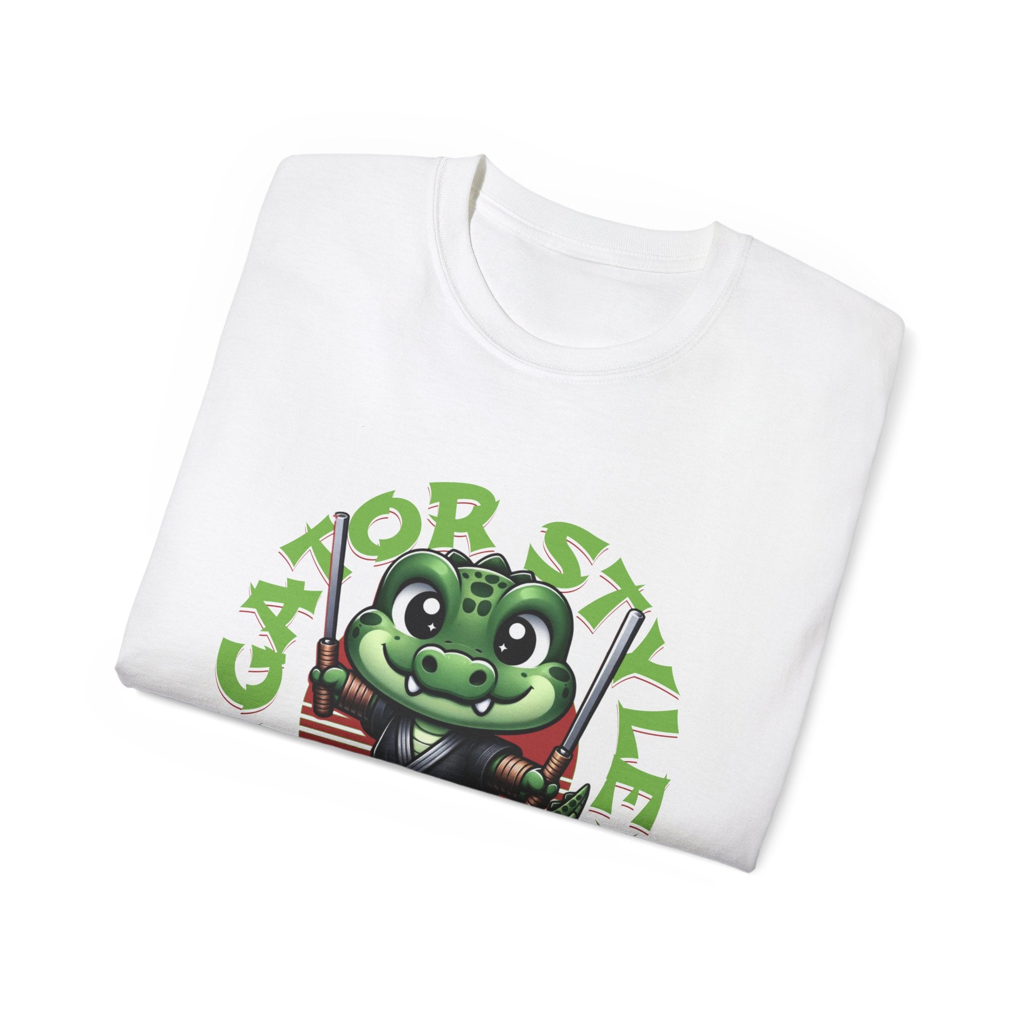 Gator Style Unisex Ultra Cotton Tee - Fun & Unique T-Shirt for Kids & Adults, Perfect for Birthdays, Parties, and Everyday Wear