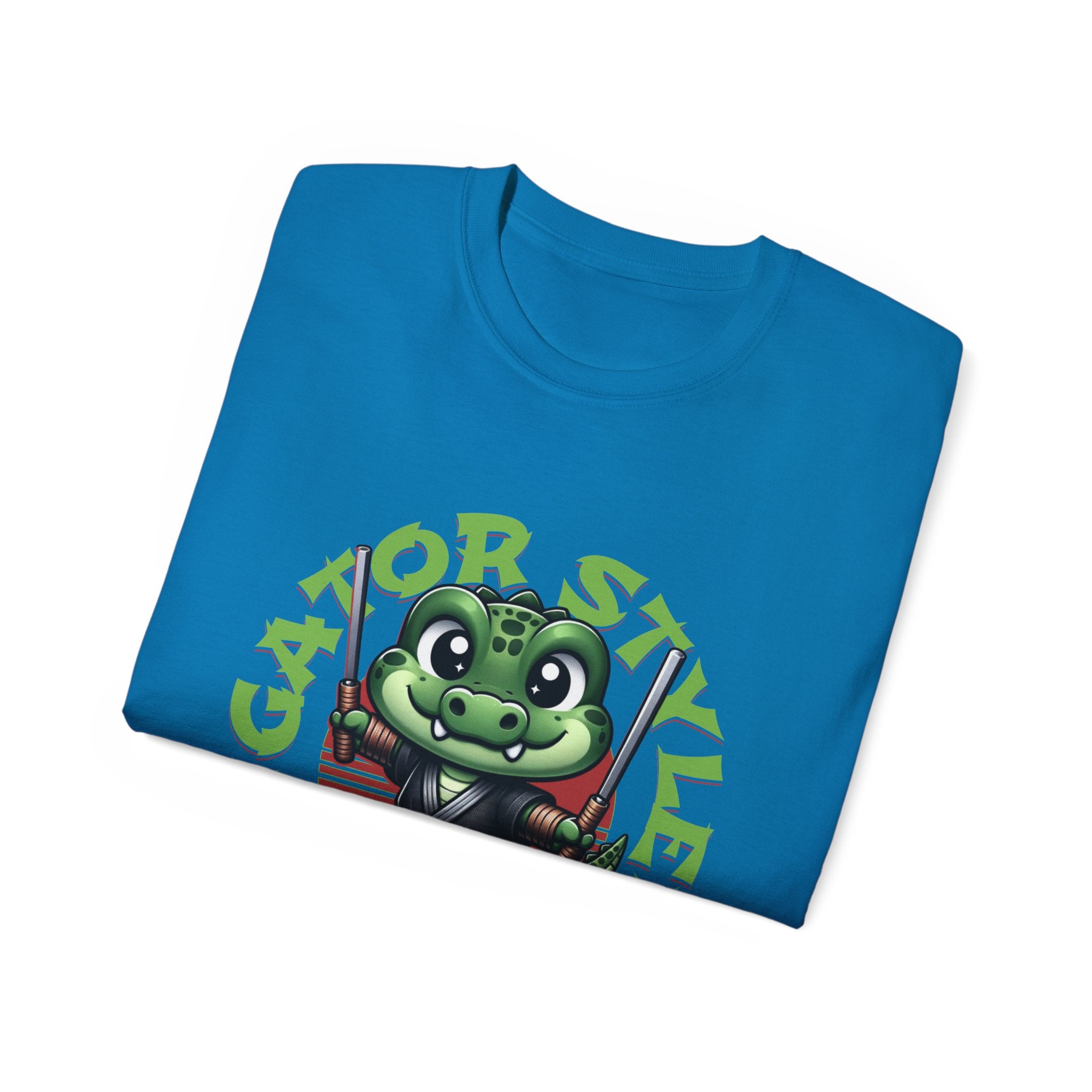 Gator Style Unisex Ultra Cotton Tee - Fun & Unique T-Shirt for Kids & Adults, Perfect for Birthdays, Parties, and Everyday Wear