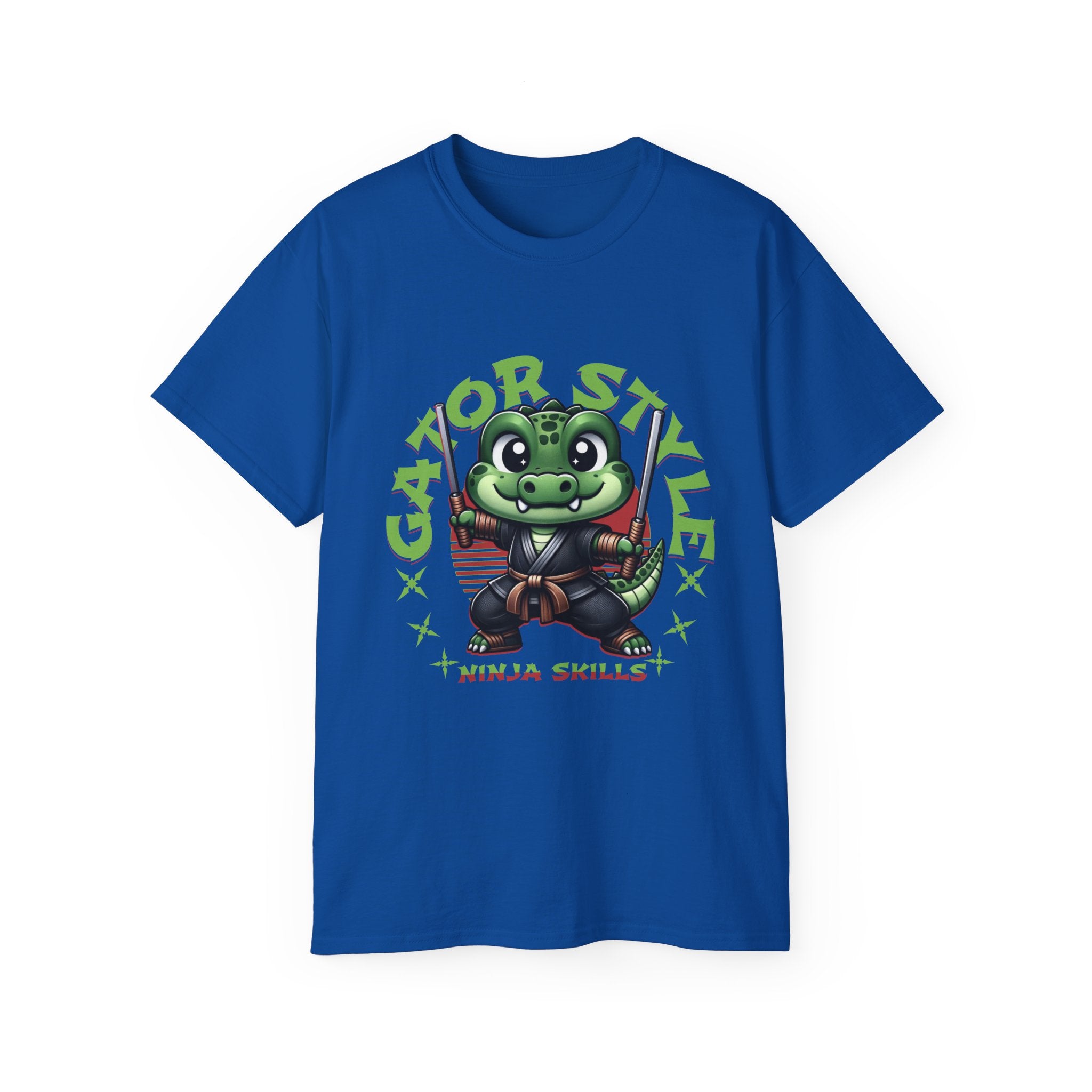 Gator Style Unisex Ultra Cotton Tee - Fun & Unique T-Shirt for Kids & Adults, Perfect for Birthdays, Parties, and Everyday Wear