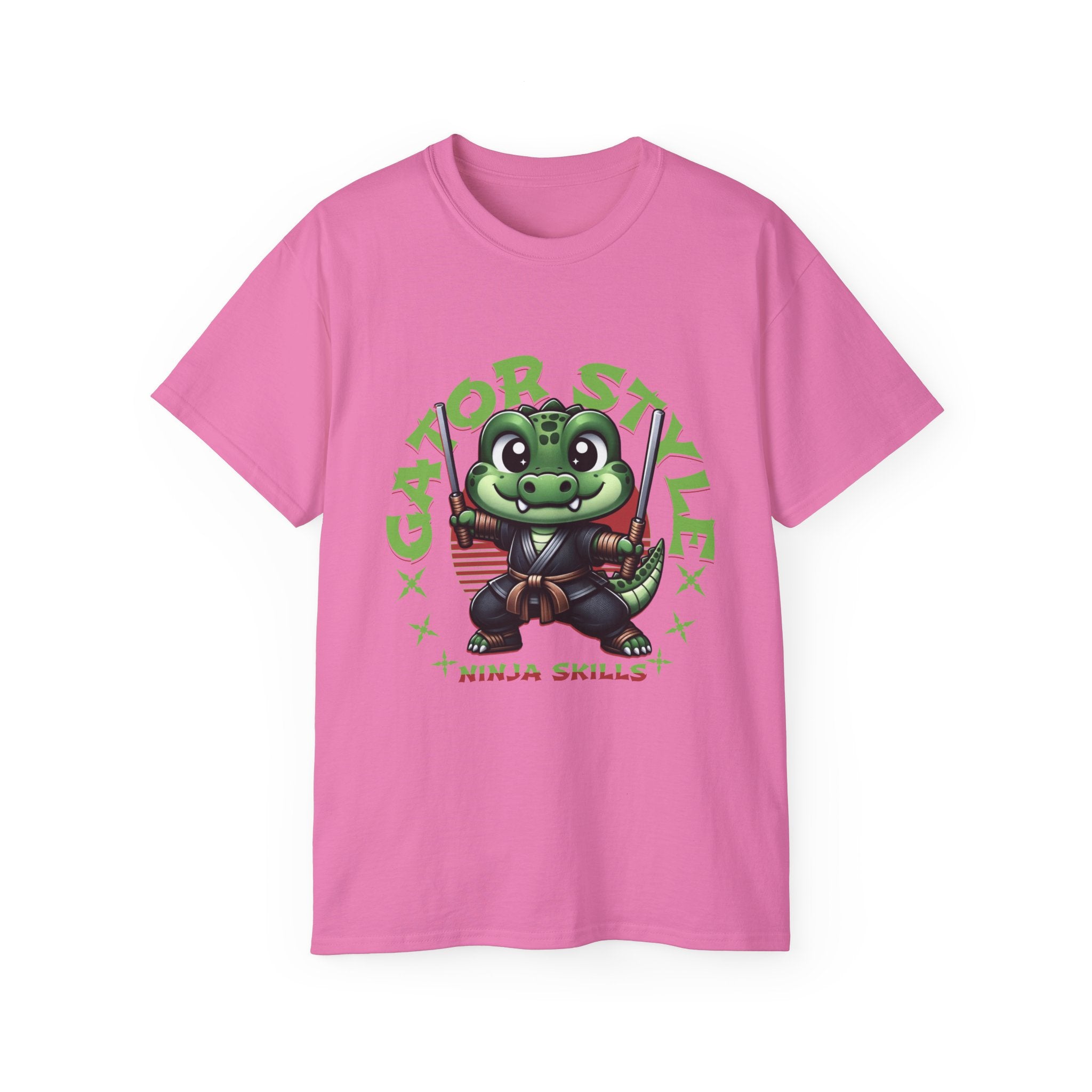 Gator Style Unisex Ultra Cotton Tee - Fun & Unique T-Shirt for Kids & Adults, Perfect for Birthdays, Parties, and Everyday Wear