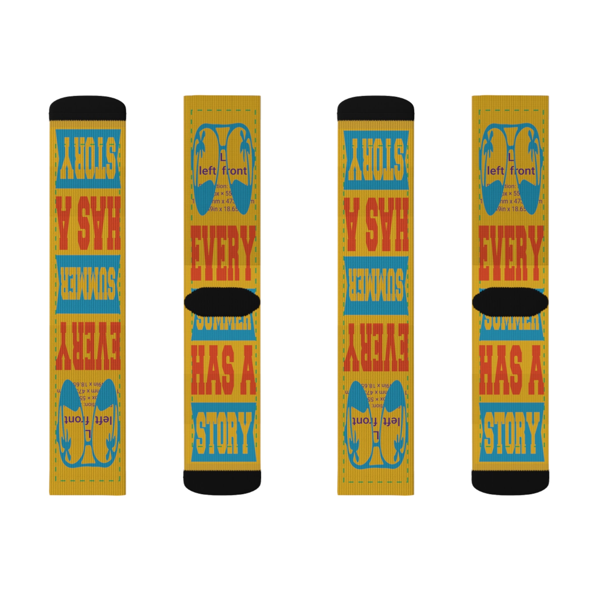 Yel Every Summer Socks