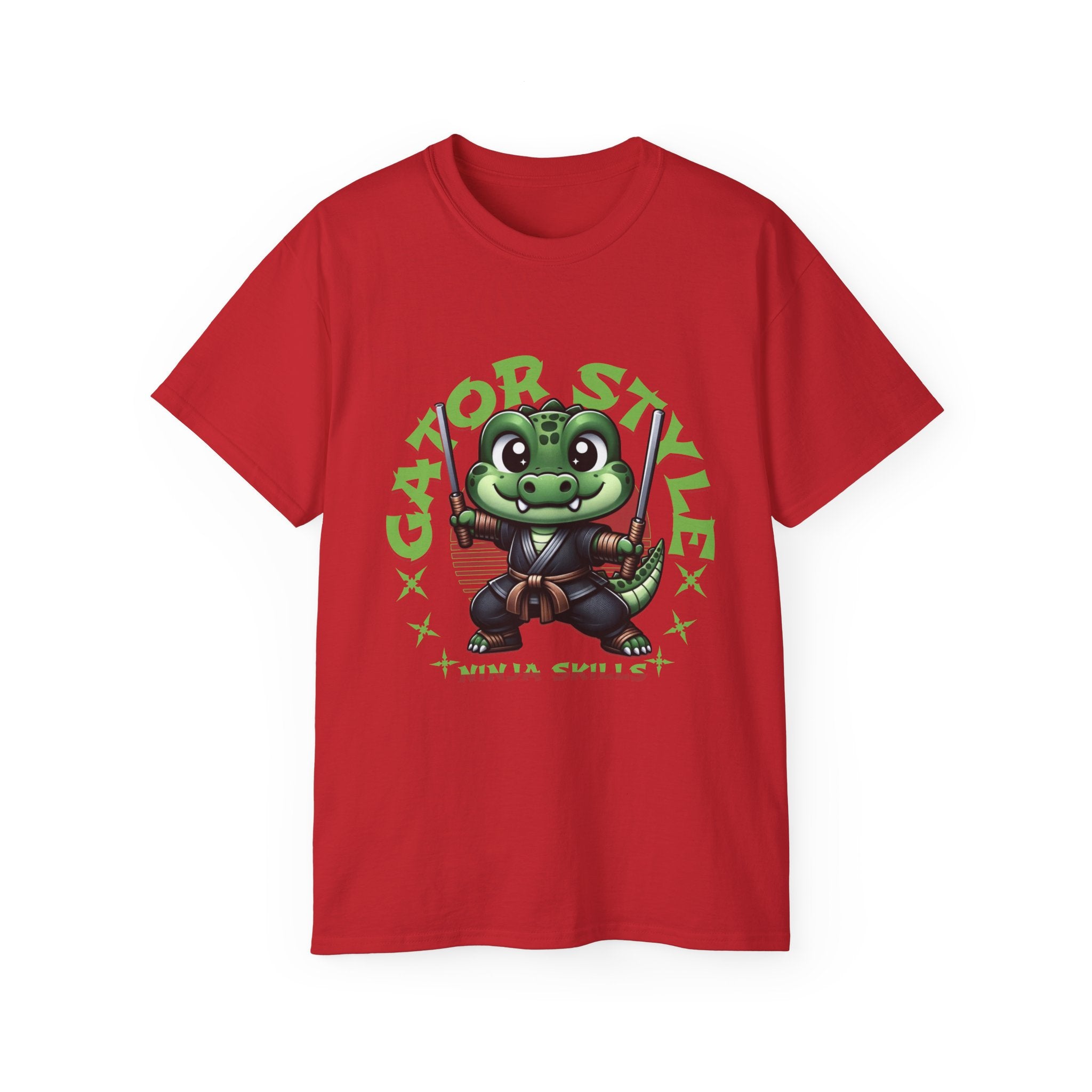 Gator Style Unisex Ultra Cotton Tee - Fun & Unique T-Shirt for Kids & Adults, Perfect for Birthdays, Parties, and Everyday Wear