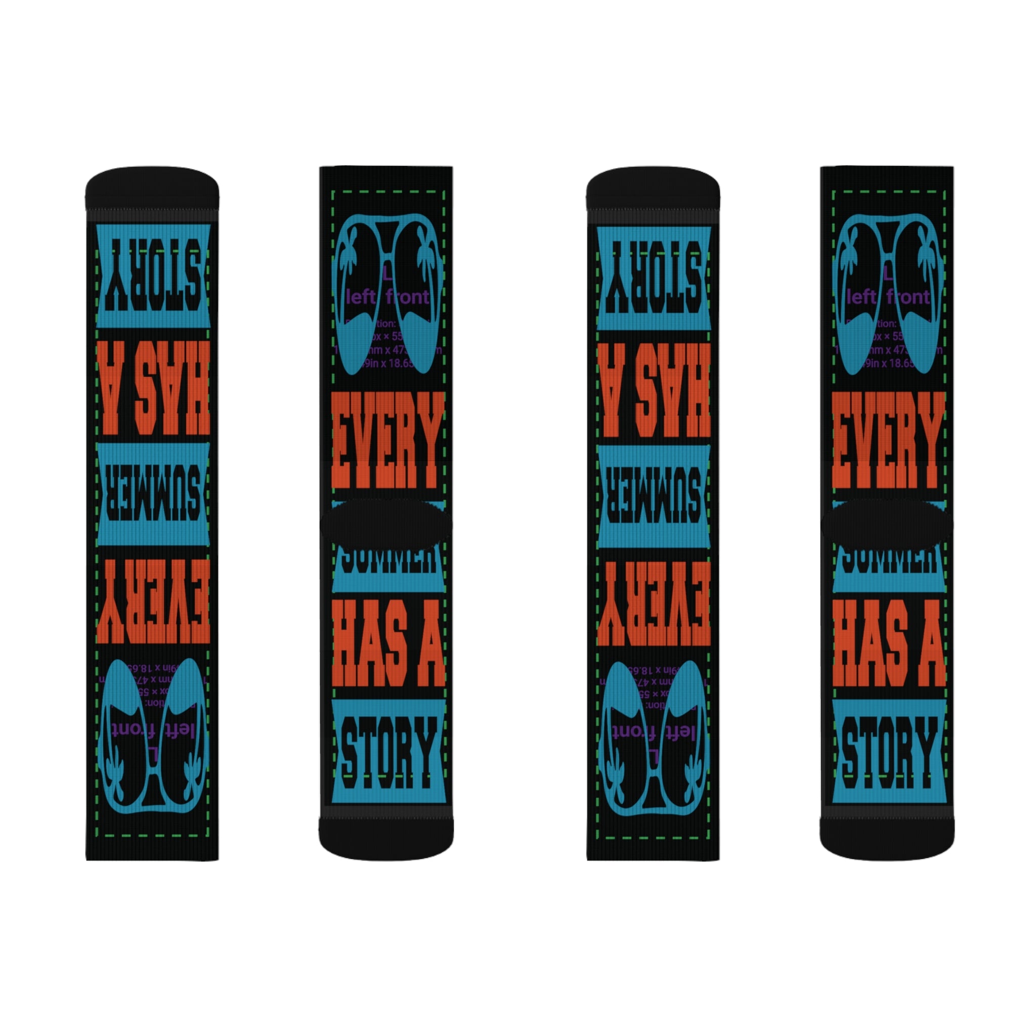 BLK Every Summer Socks