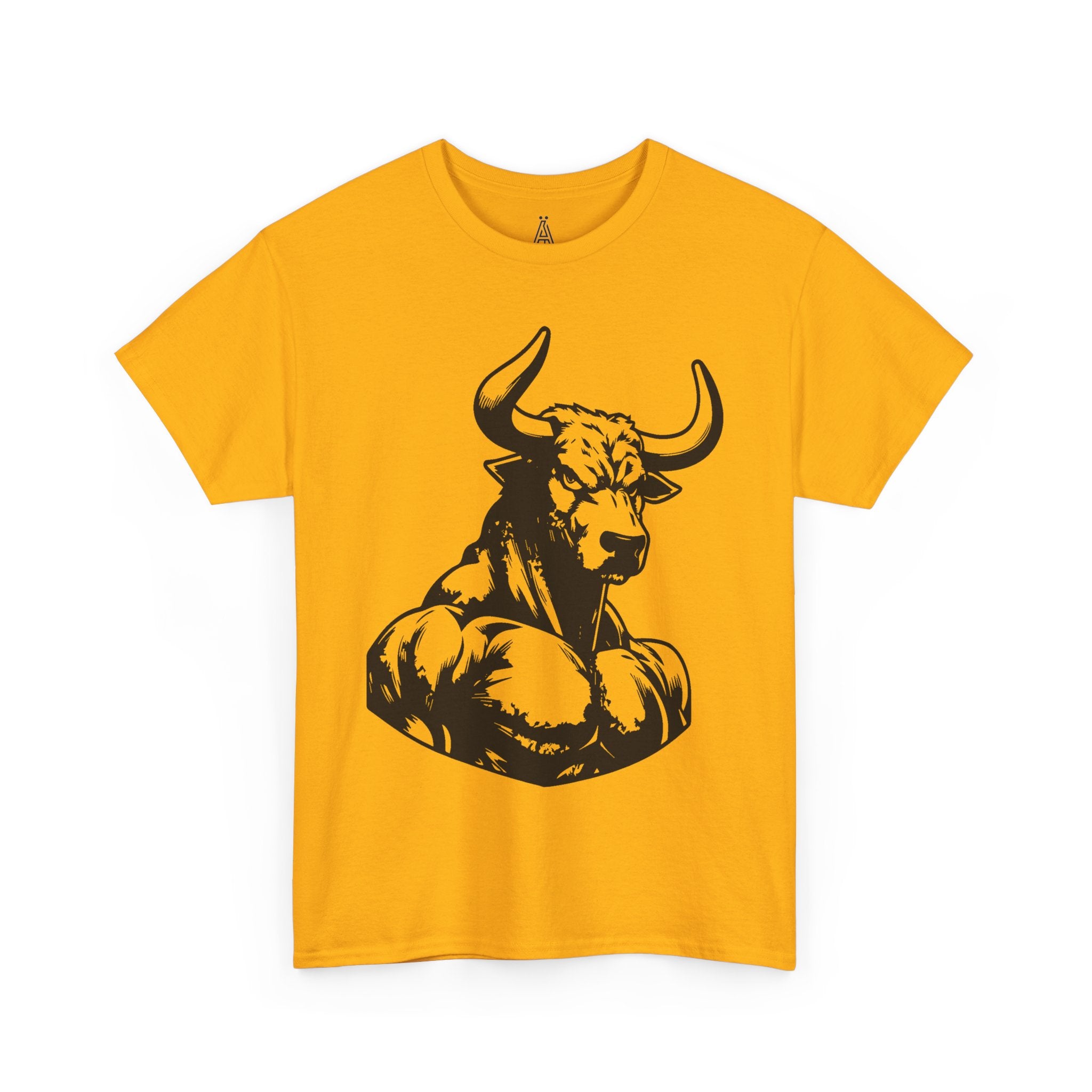 Unisex Heavy Cotton Tee - No Bullness Est 2025, Motivational Workout Shirt, Gym Apparel, Fitness Gift, Bull Design Tee