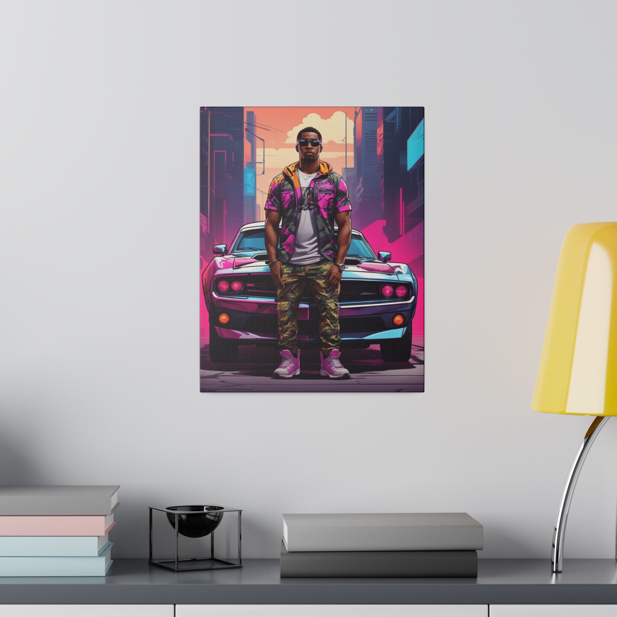 Cool Muscle Car Canvas