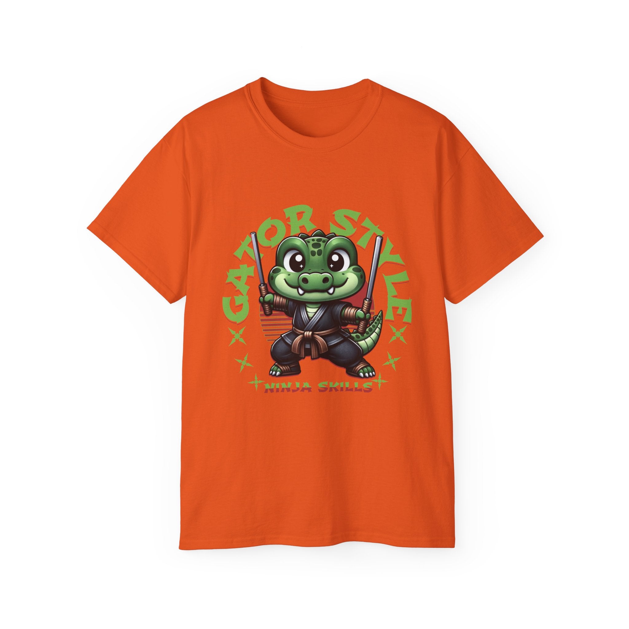 Gator Style Unisex Ultra Cotton Tee - Fun & Unique T-Shirt for Kids & Adults, Perfect for Birthdays, Parties, and Everyday Wear