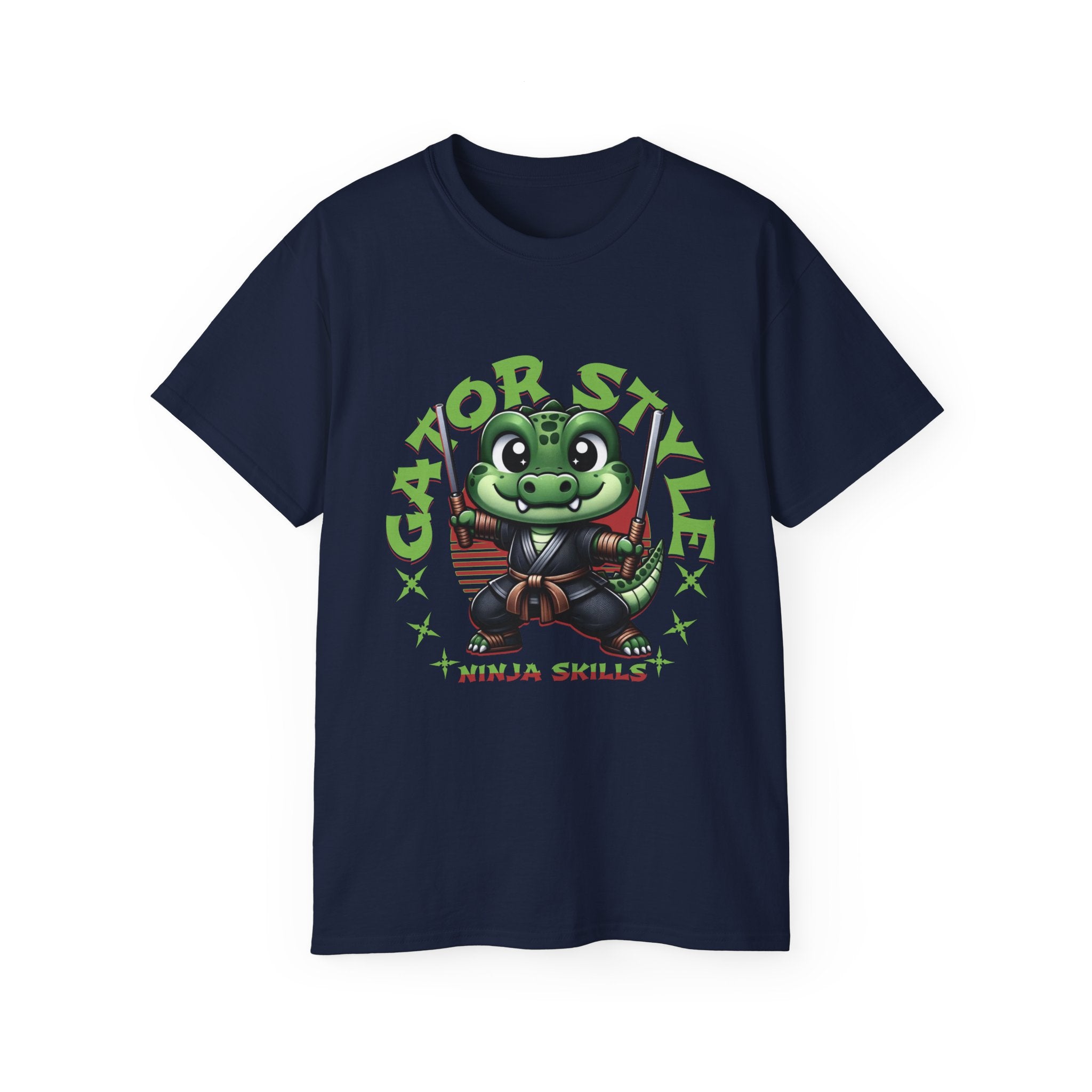 Gator Style Unisex Ultra Cotton Tee - Fun & Unique T-Shirt for Kids & Adults, Perfect for Birthdays, Parties, and Everyday Wear
