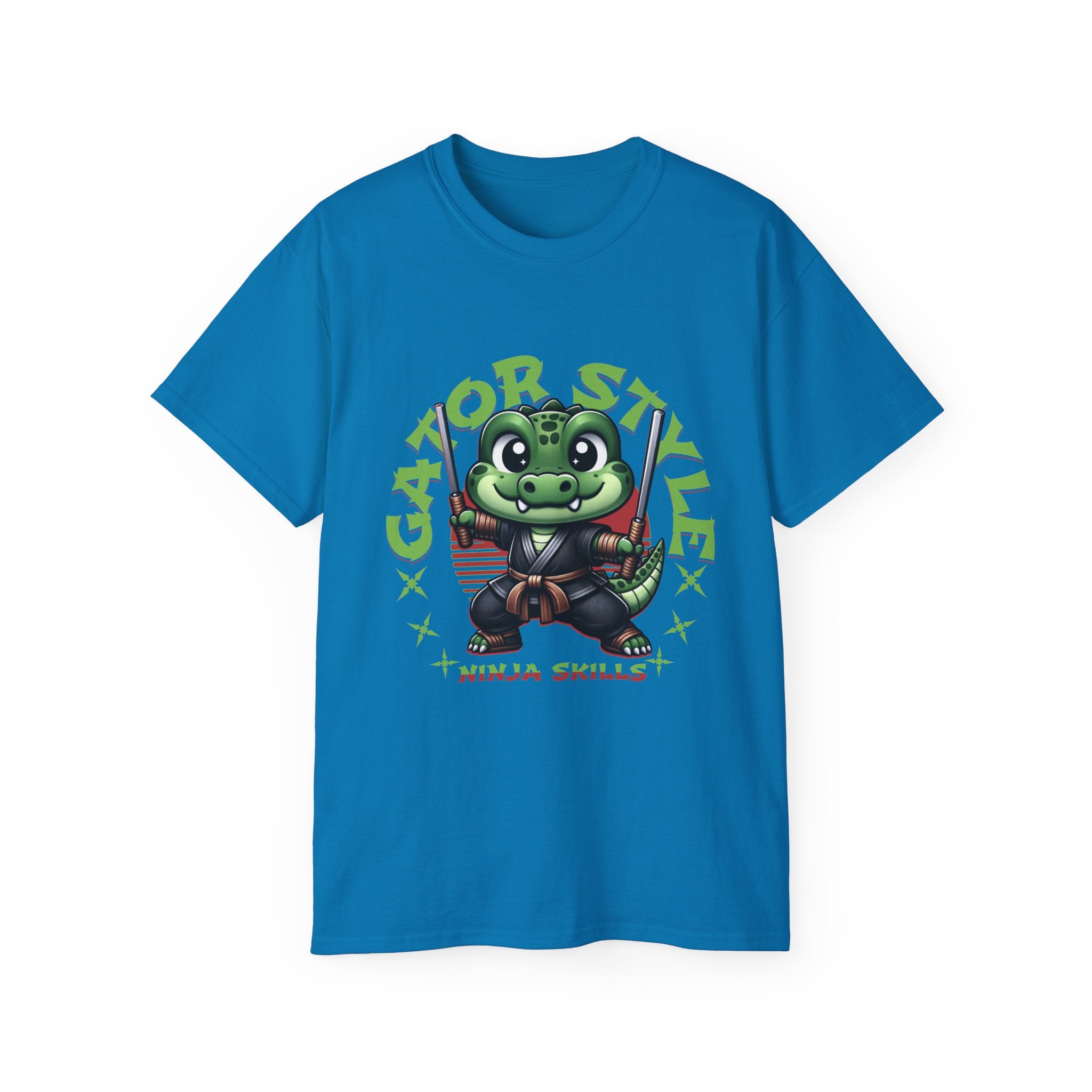 Gator Style Unisex Ultra Cotton Tee - Fun & Unique T-Shirt for Kids & Adults, Perfect for Birthdays, Parties, and Everyday Wear