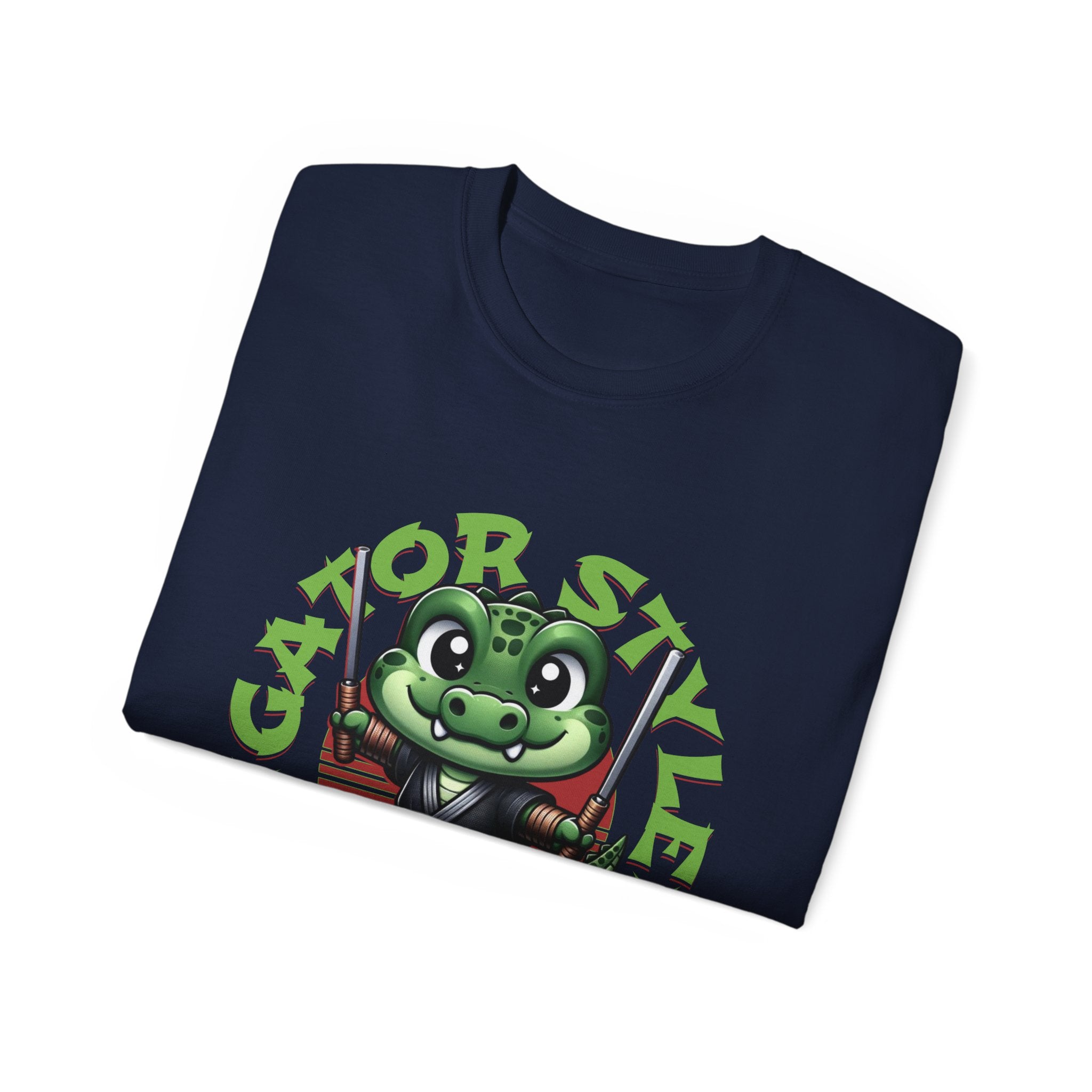 Gator Style Unisex Ultra Cotton Tee - Fun & Unique T-Shirt for Kids & Adults, Perfect for Birthdays, Parties, and Everyday Wear