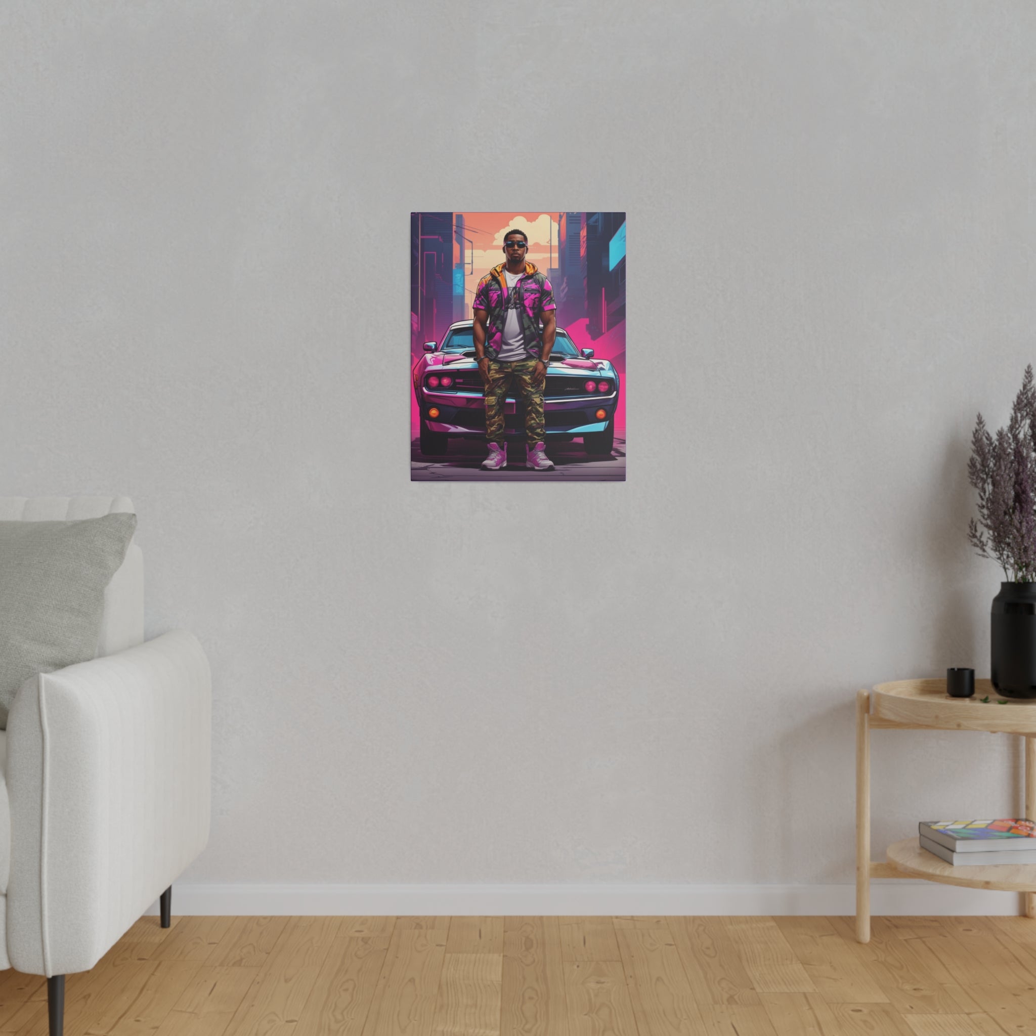 Cool Muscle Car Canvas