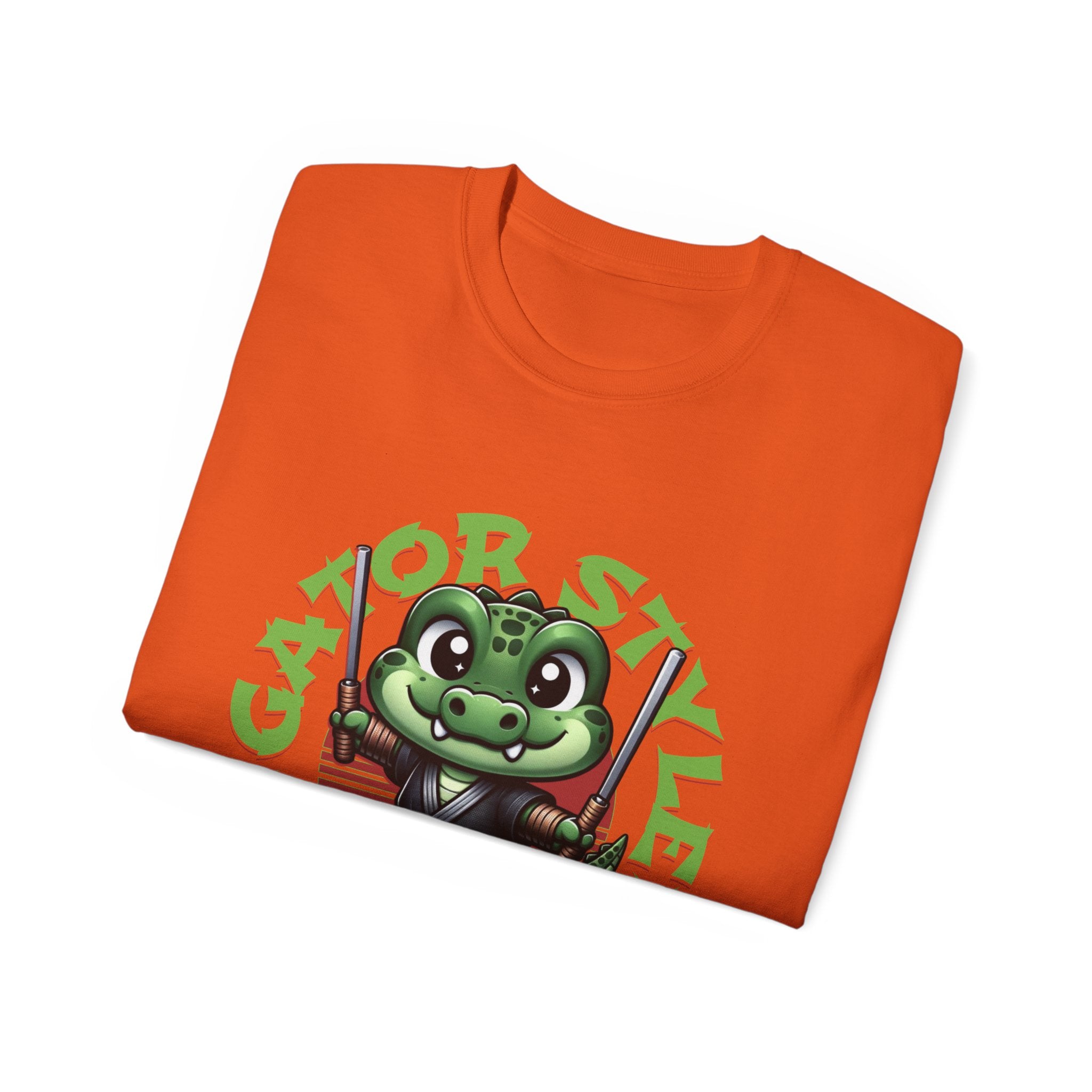 Gator Style Unisex Ultra Cotton Tee - Fun & Unique T-Shirt for Kids & Adults, Perfect for Birthdays, Parties, and Everyday Wear