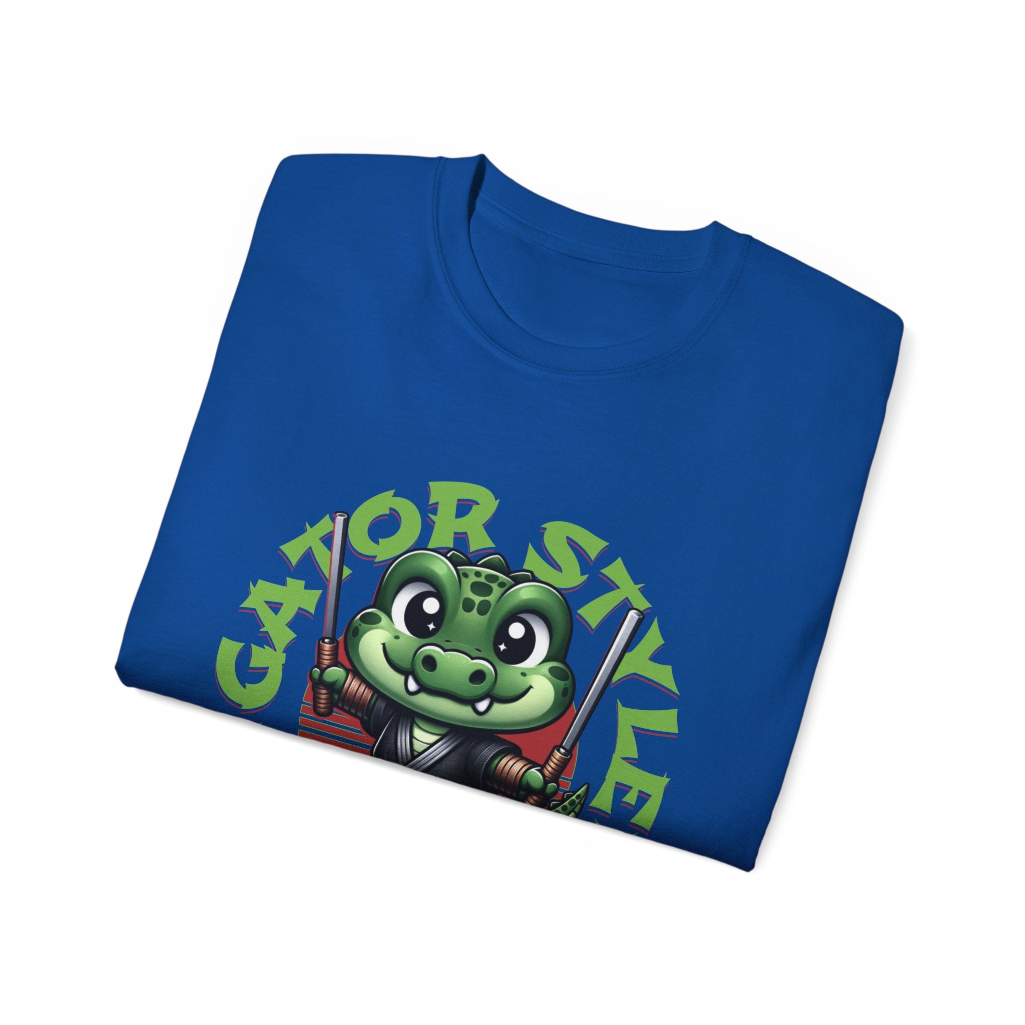 Gator Style Unisex Ultra Cotton Tee - Fun & Unique T-Shirt for Kids & Adults, Perfect for Birthdays, Parties, and Everyday Wear