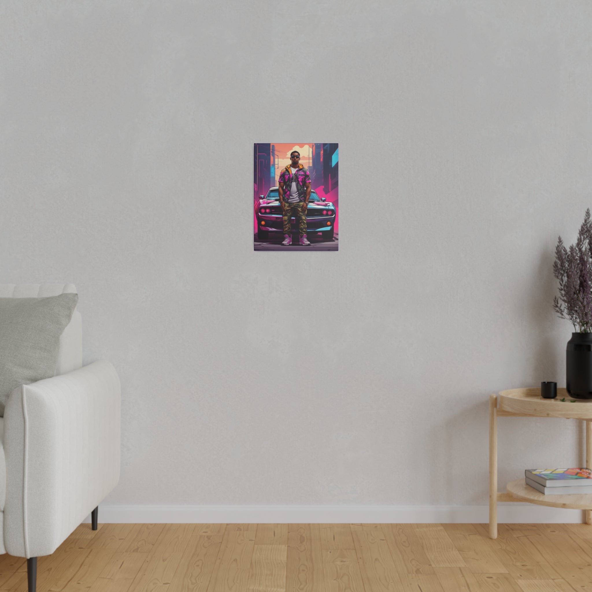 Cool Muscle Car Canvas