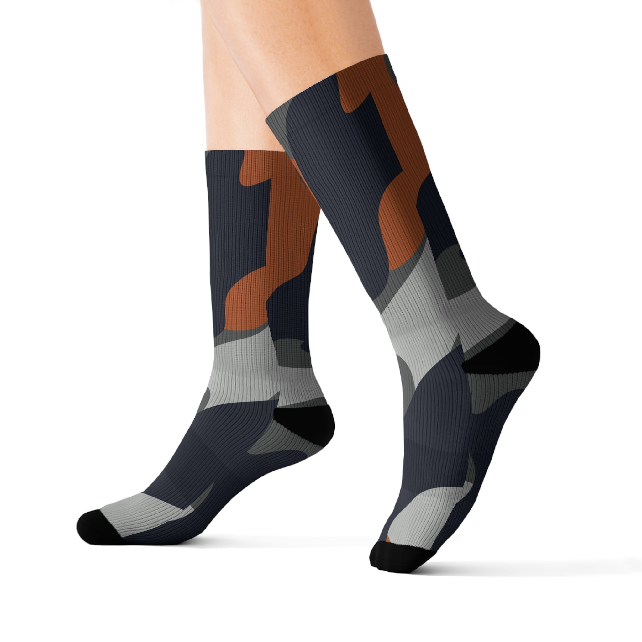 Dark Camo Socks