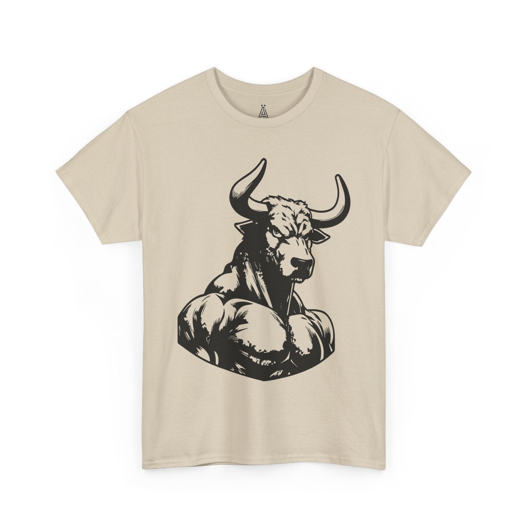 Unisex Heavy Cotton Tee - No Bullness Est 2025, Motivational Workout Shirt, Gym Apparel, Fitness Gift, Bull Design Tee