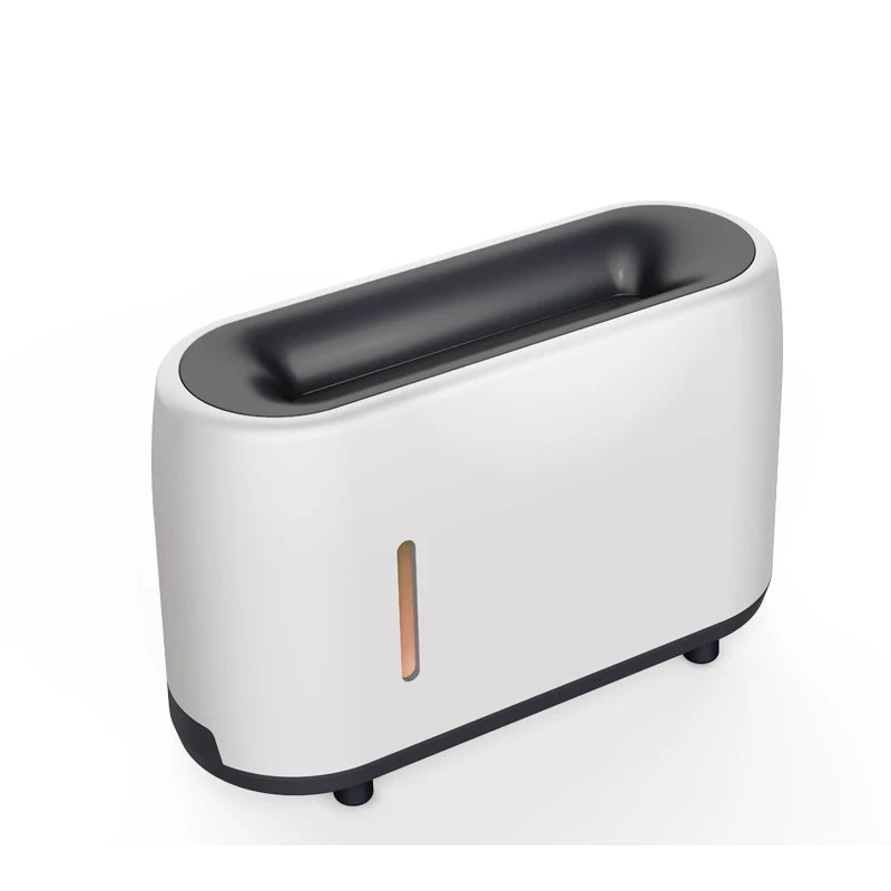 3D Realistic Flame Volcano Humidifier Aroma Diffuser Ultrasonic Mist Maker Essential Oil Fire Volcanic Humidifier for Bedroom