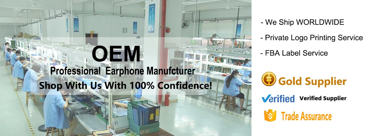 Pro Ear Hook Sports Touch Screen Custom Fit Wireless Earbuds V5.4 ENC IPX-6 Type-C 10-15h Battery