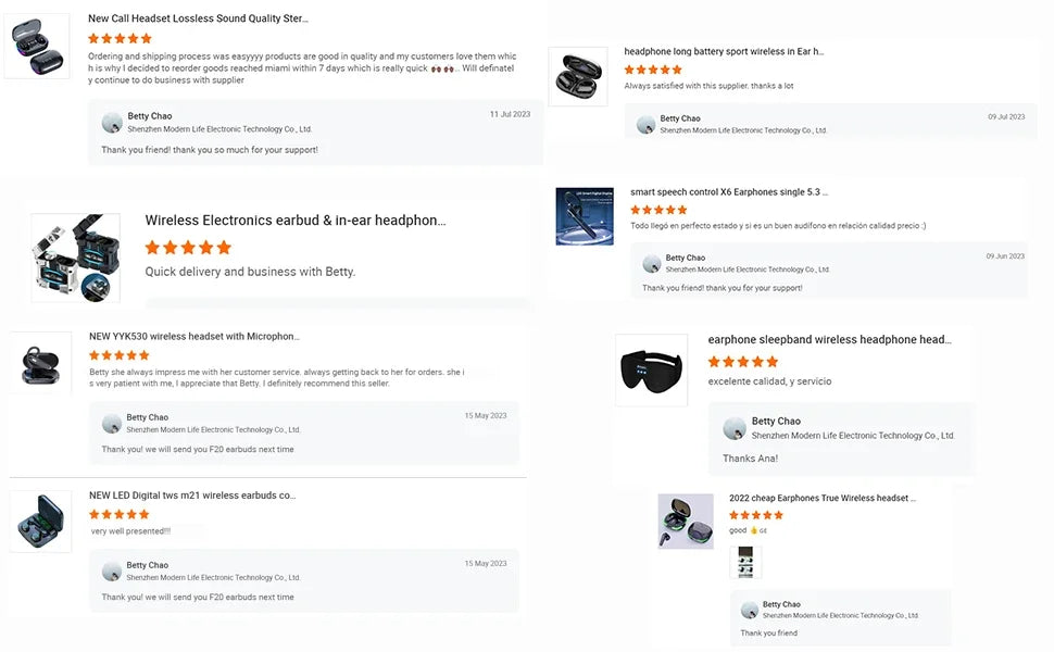 Pro Ear Hook Sports Touch Screen Custom Fit Wireless Earbuds V5.4 ENC IPX-6 Type-C 10-15h Battery