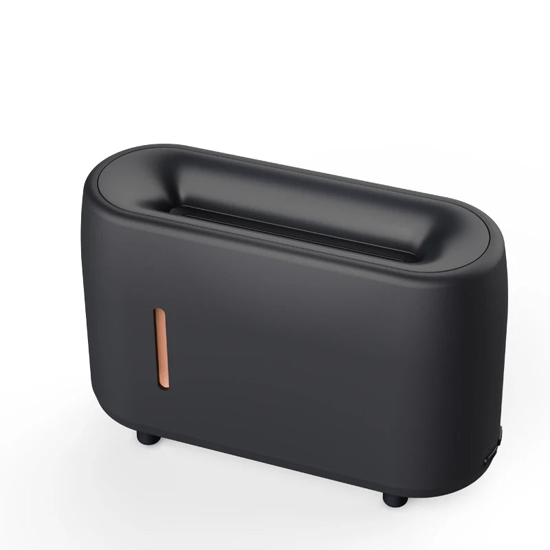 3D Realistic Flame Volcano Humidifier Aroma Diffuser Ultrasonic Mist Maker Essential Oil Fire Volcanic Humidifier for Bedroom