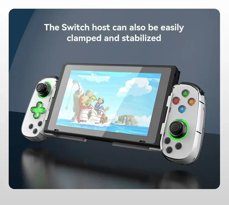 New LED D7 Six Axis BT Portable Gamepad Toystick Wireless Game Controller for Iphone Android PC Win7