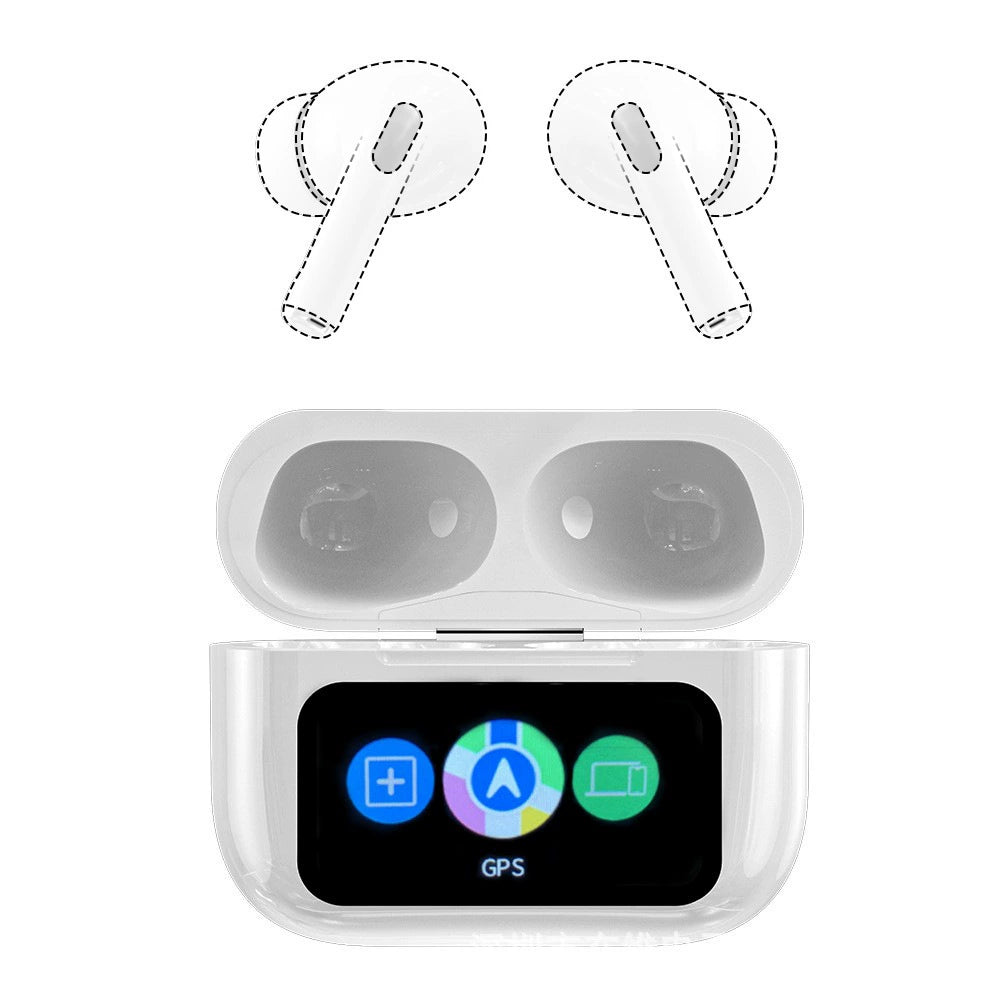 Good-looking HiFi Surround Sound Wireless Bluetooth Headset Touch Control In-Ear Gaming Music Listener Transparent Design Long Battery Life