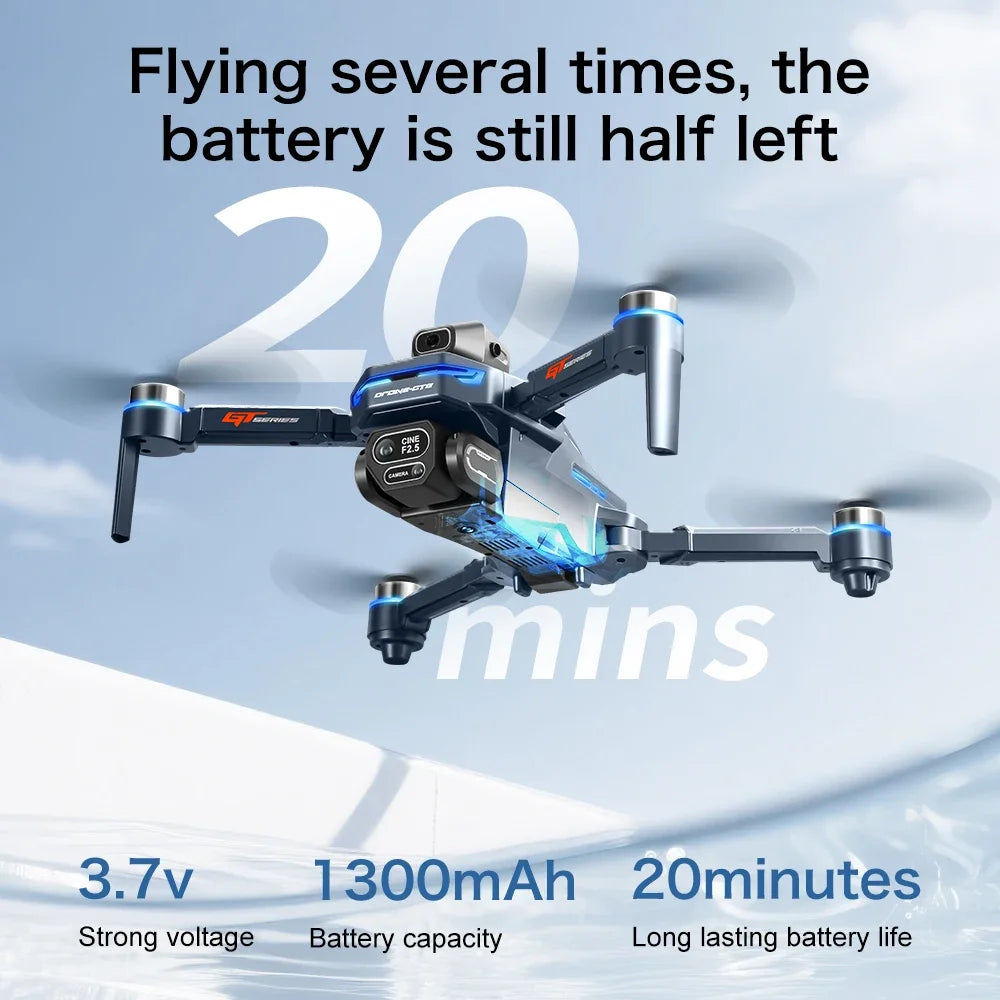 Xiaomi Mijia GT8 FPV Drone 8K HD Three Camera 5G Wifi Brushless Motor Aerial Photography RC Quadcopter with Optical Flow