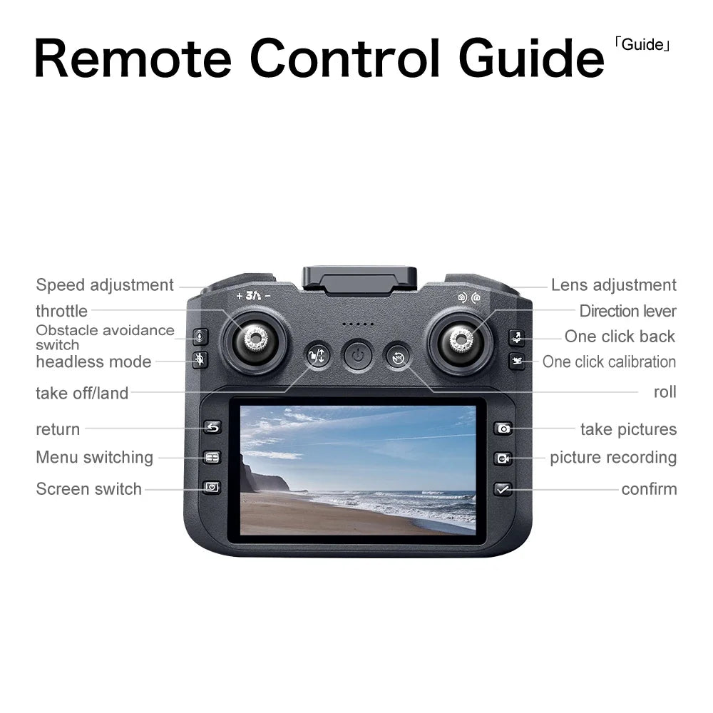 Xiaomi Mijia GT8 FPV Drone 8K HD Three Camera 5G Wifi Brushless Motor Aerial Photography RC Quadcopter with Optical Flow