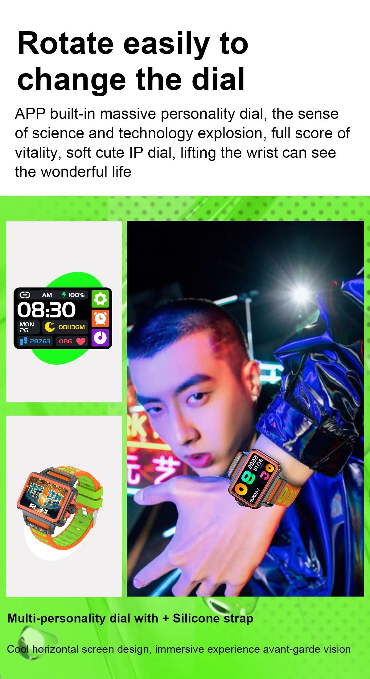 Smart Watch for Men Women S666 Heart Rate Monitor Waterproof Bracelet Sport Smartwatch for IOS Android Xiaomi Phone