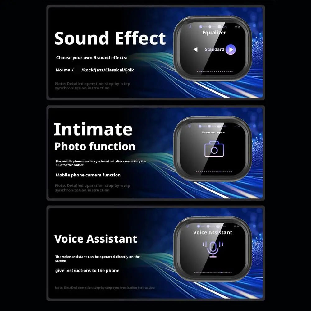 2025 NEW Bluetooth V6.0 Earphones TWS Sports Wireless Headphones AI Translator Earbuds In-Ear Noise Reduction Headsets With Mic