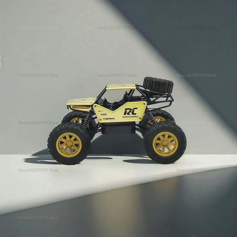 RC Cars 1:12/16 Scale Remote Control Car 4WD High Speed 20Km/h Electric Toys Off Road Vehicles Truck with LED Headlight for Kids
