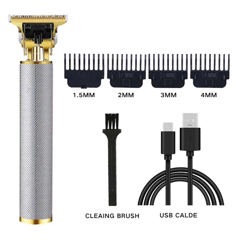 Professional Hair Clippers/Hair Trimmer/Beard Shaver for Men - Cordless Barber Clipper Hair Cutting Kit, Haircut Grooming Kit