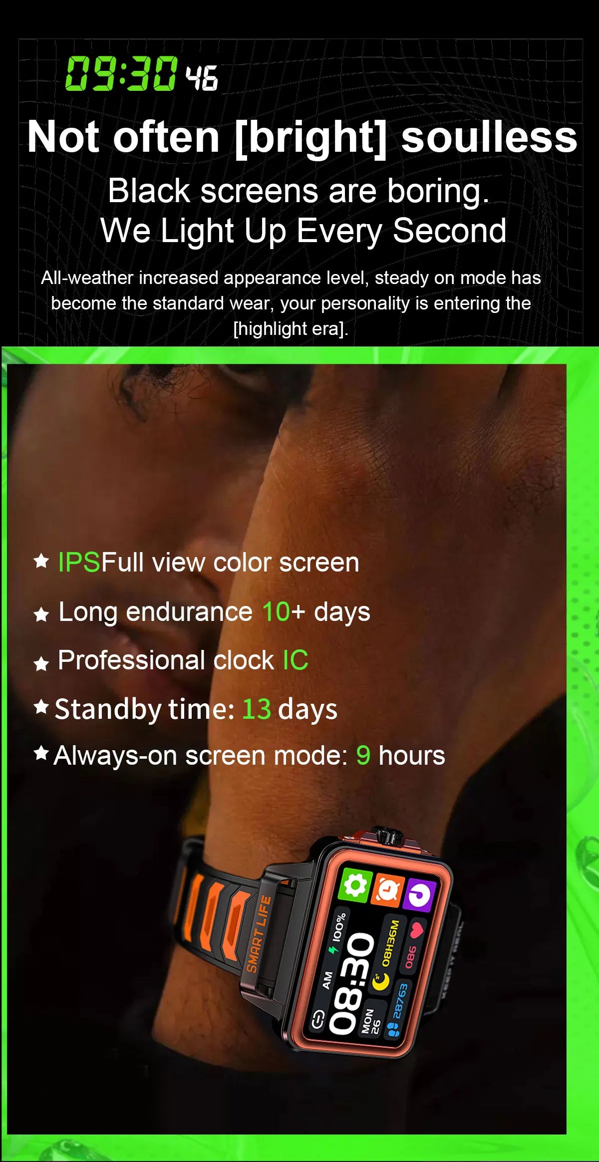 Smart Watch for Men Women S666 Heart Rate Monitor Waterproof Bracelet Sport Smartwatch for IOS Android Xiaomi Phone