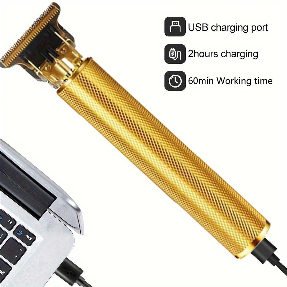 Professional Hair Clippers/Hair Trimmer/Beard Shaver for Men - Cordless Barber Clipper Hair Cutting Kit, Haircut Grooming Kit