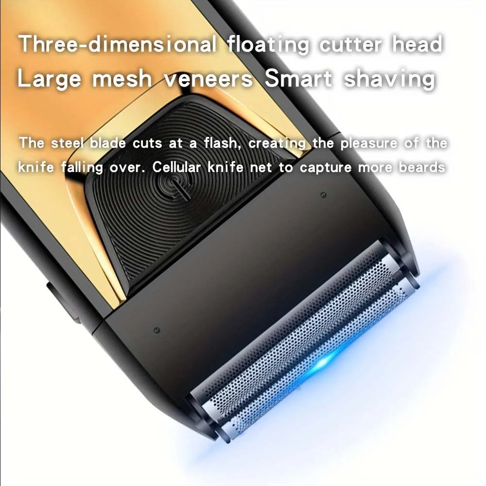 Professional Hair Clippers/Hair Trimmer/Beard Shaver for Men - Cordless Barber Clipper Hair Cutting Kit, Haircut Grooming Kit