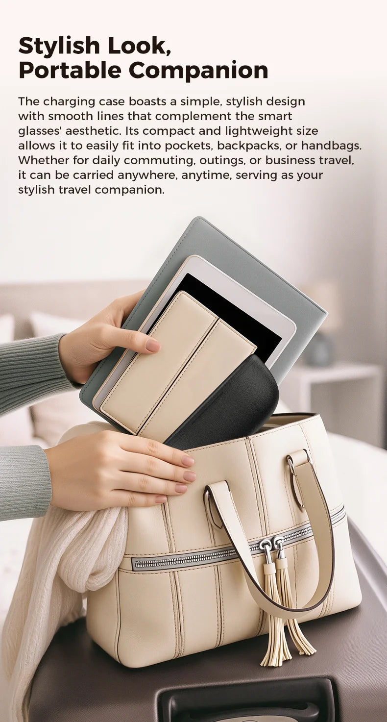 AI Glasses 1080P HD Camera M02 Ultra ChatGPT 3600mAh Charging Case Power Bank 32GB Translation Music Video Sunglasses