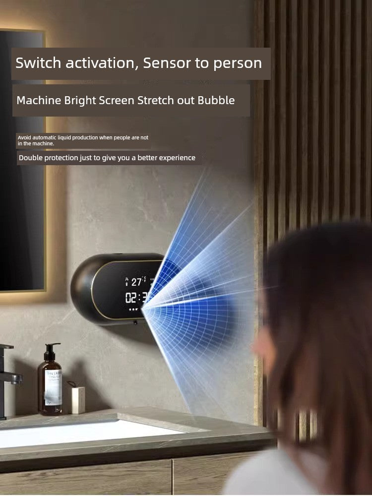 German Automatic Hand Washing Machine Sensor Smart For Home Punch-Free Wall-Mounted Automatic Foam Washing Mobile Phone Handy Gadget