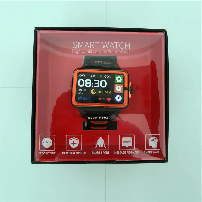 Smart Watch for Men Women S666 Heart Rate Monitor Waterproof Bracelet Sport Smartwatch for IOS Android Xiaomi Phone