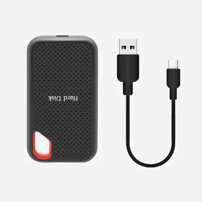 Portable SSD 1TB External Hard Drive 2TB 4TB High-Speed Hard Disk 256TB USB3.1 Type-C Solid State Drive for Laptop/Phone/MAC/PC