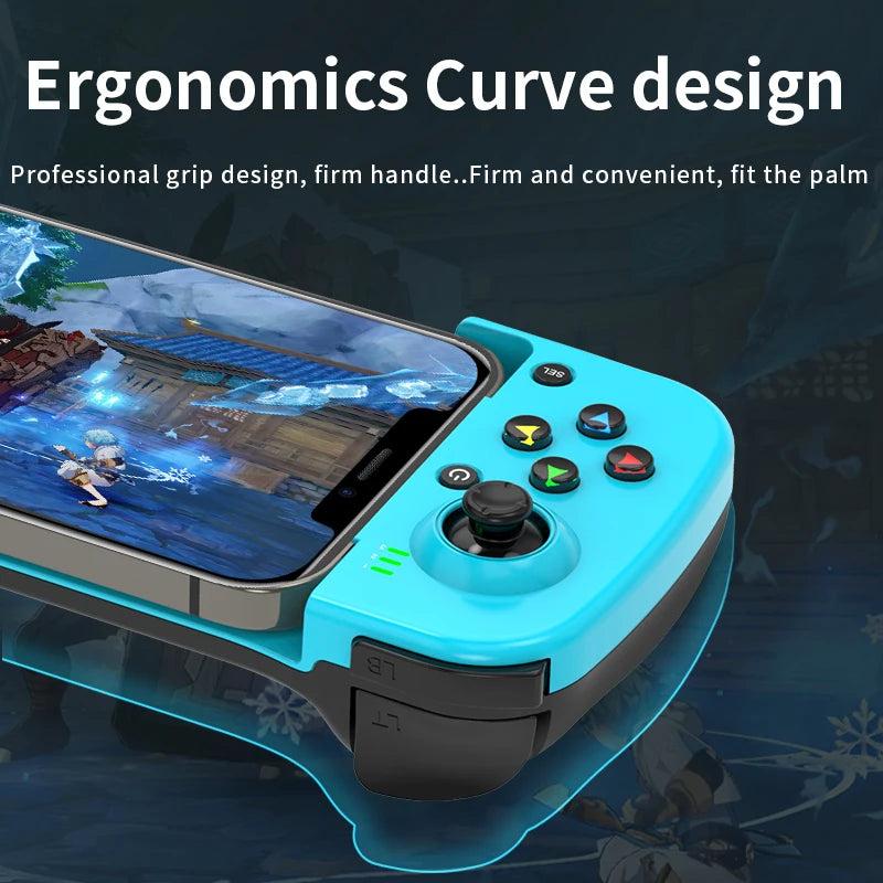 gamepad mobile phone controller with expandable game controller support for Android/iOS/Hongmeng mobile game controllers