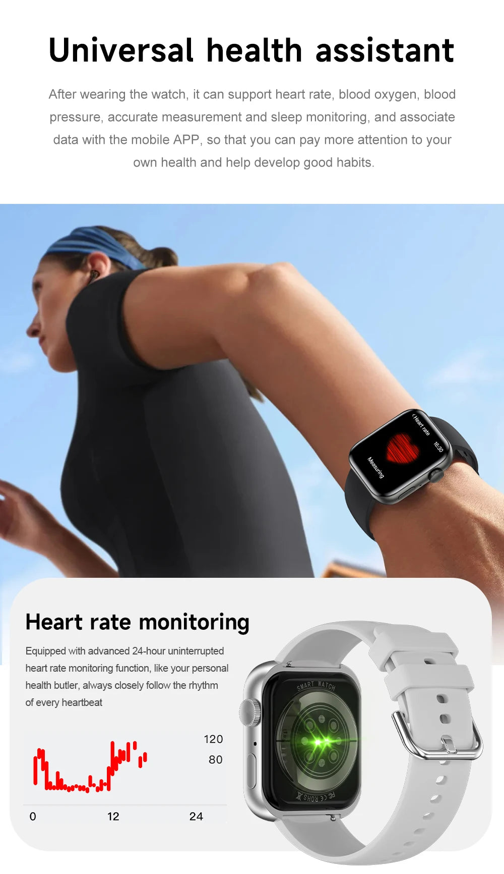 NEW For IOS Watch Series 11 Smart Watch GPS Trajectory Heart Rate Clock HD Bluetooth Call Sport Waterproof Watch Global Version