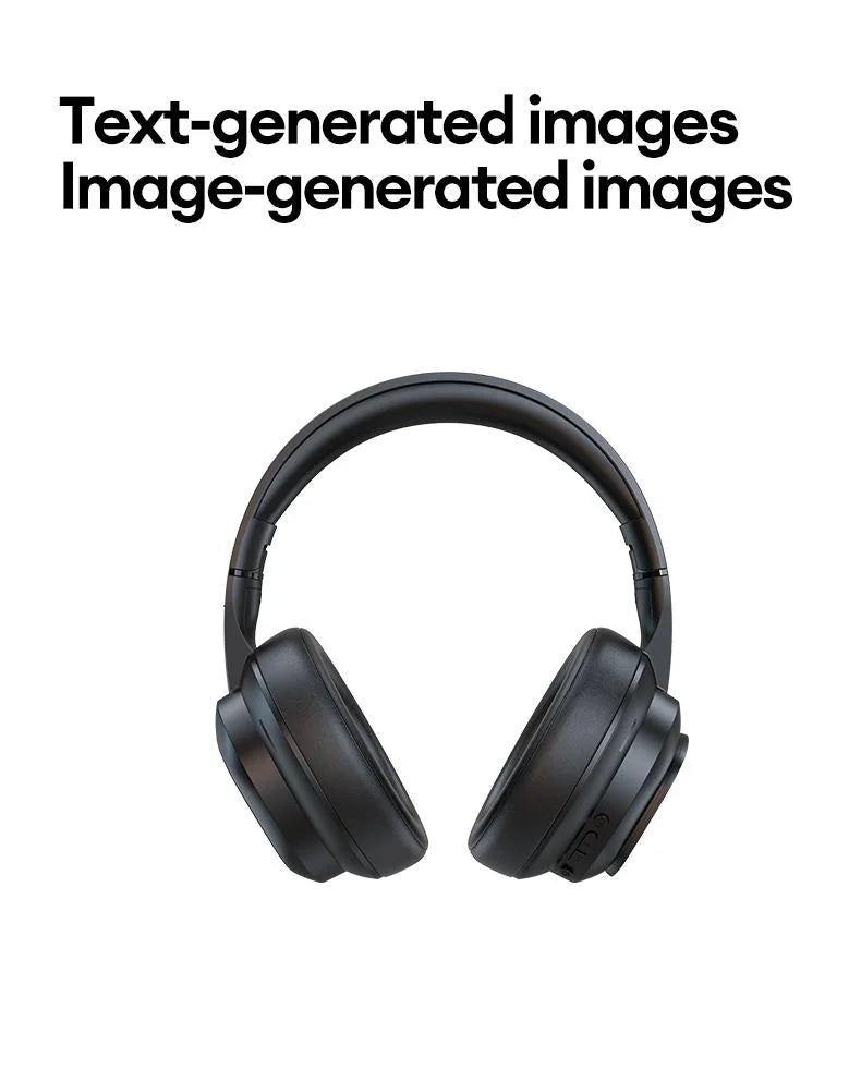 AI LCD Touch Screen Shock Bass Headsets HIFI Sound Wireless Bluetooth Headphones ANC Noise Reduction Gamer Earphones With HD Mic