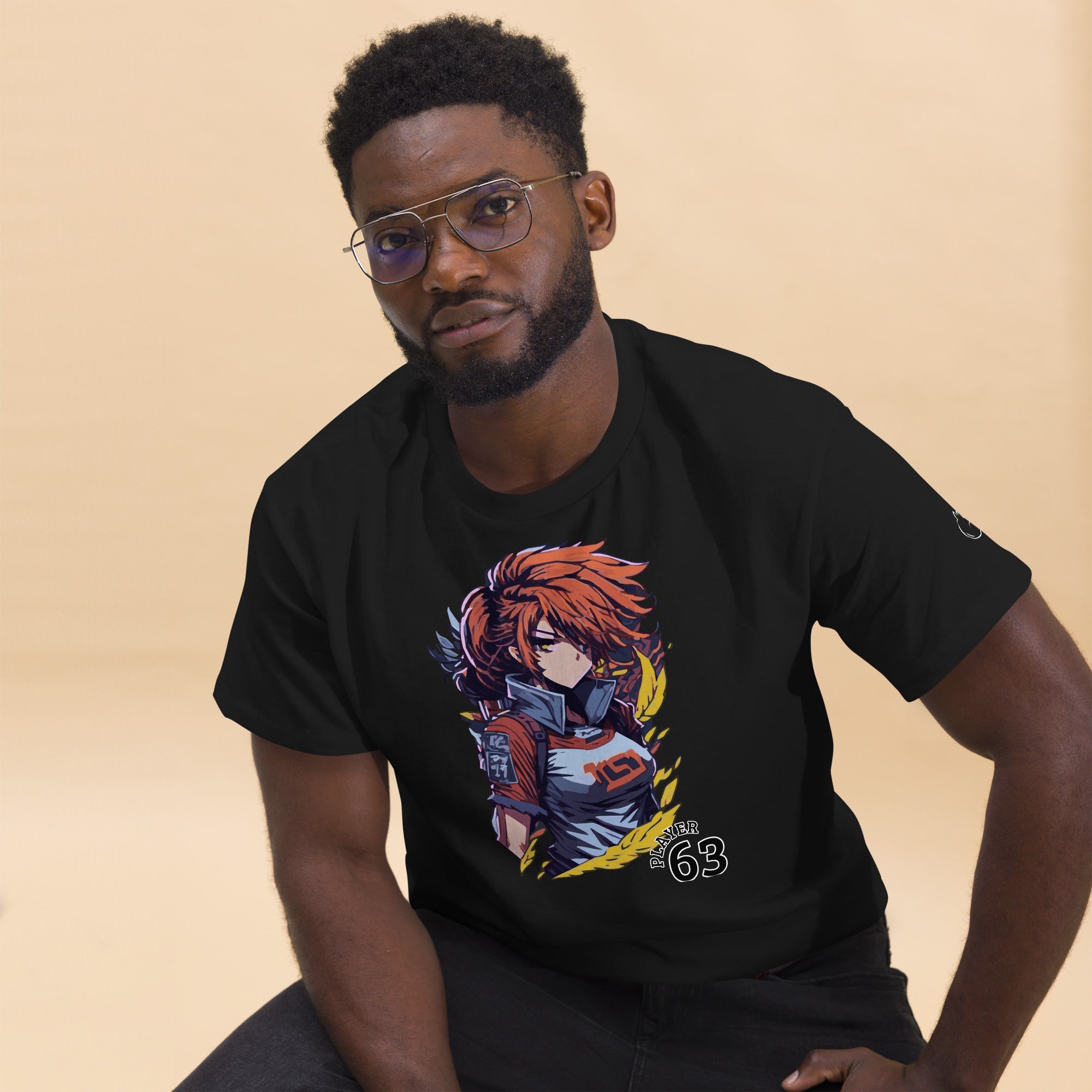 Graphic anime tee