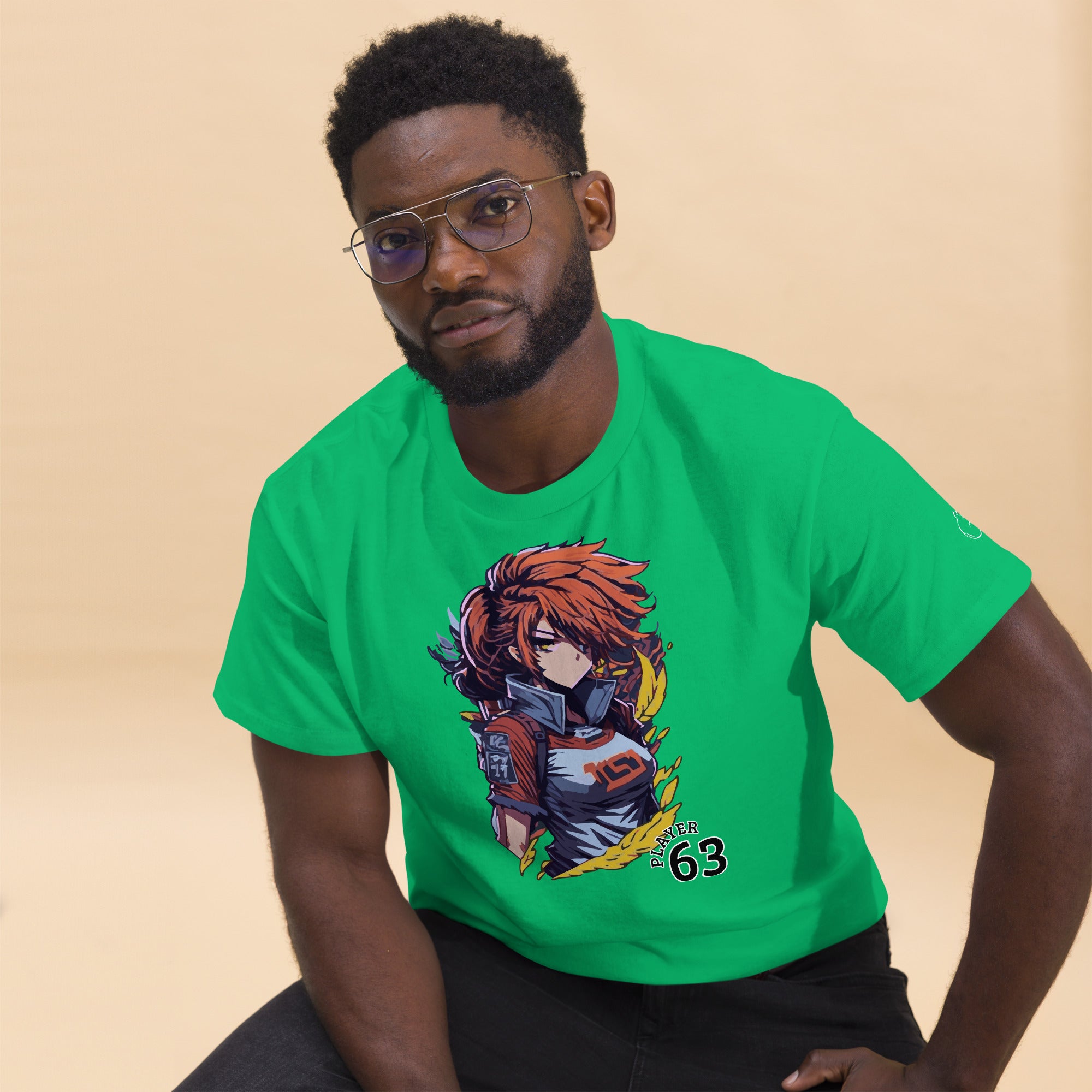 Graphic anime tee