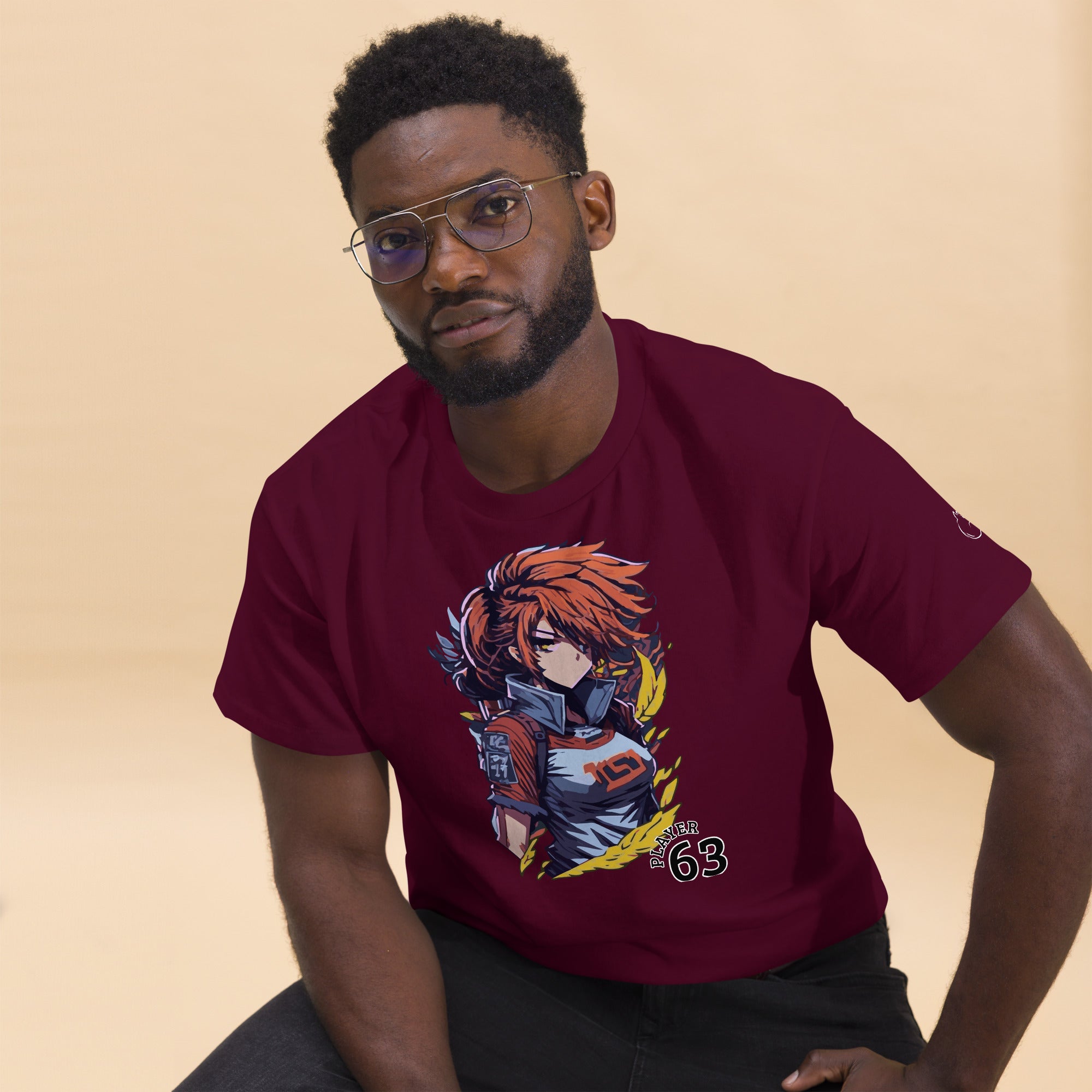 Graphic anime tee