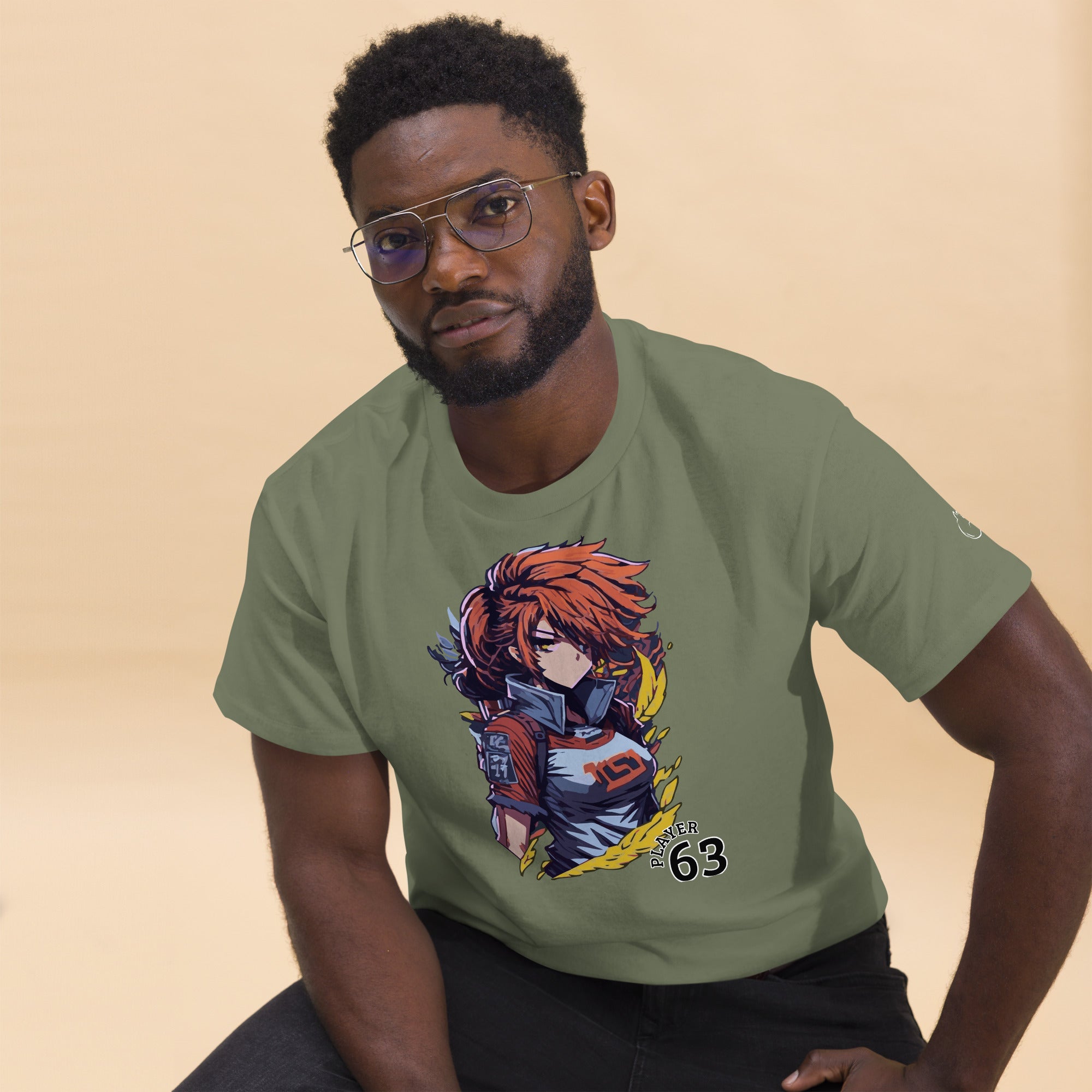 Graphic anime tee