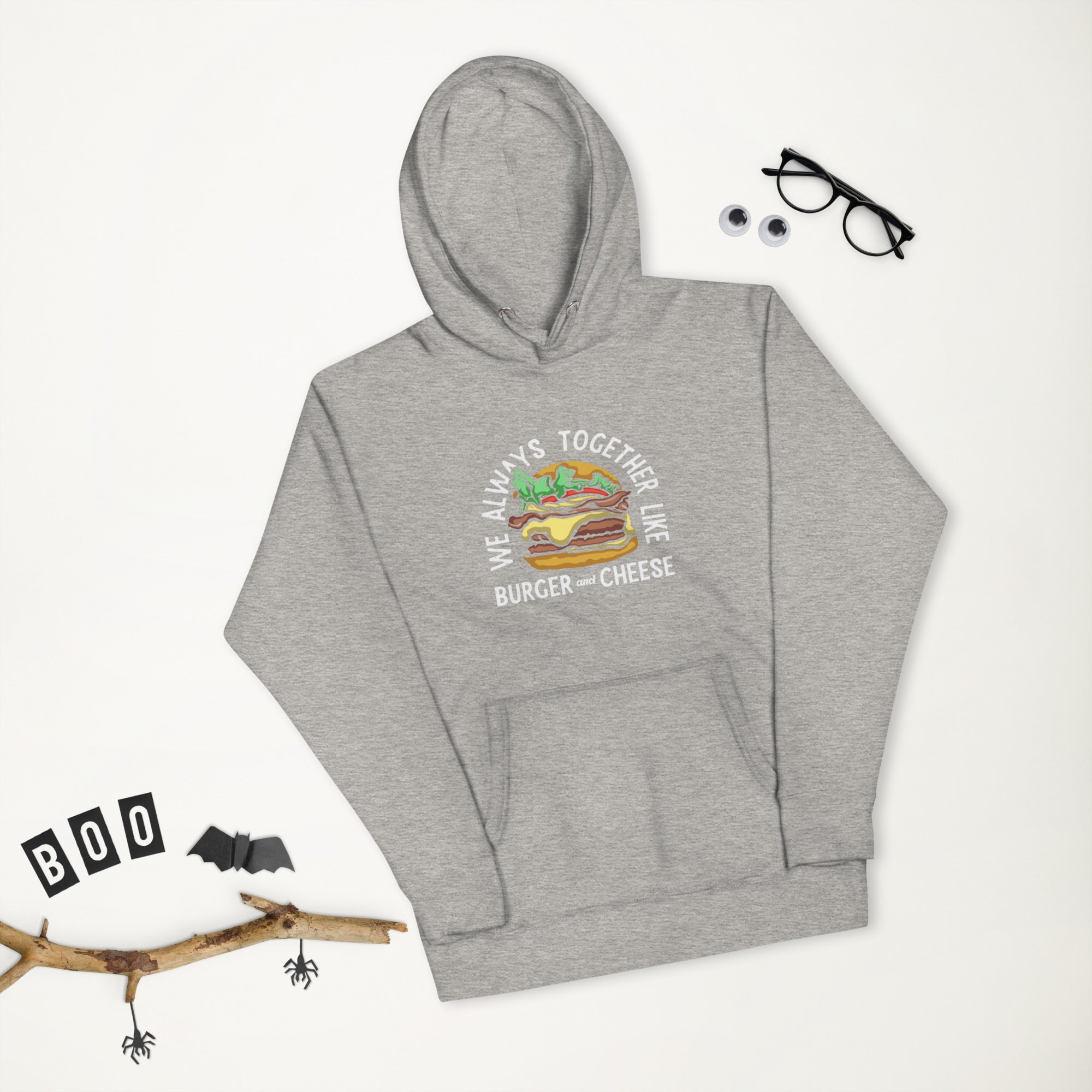 Together like Hamburger Hoodie