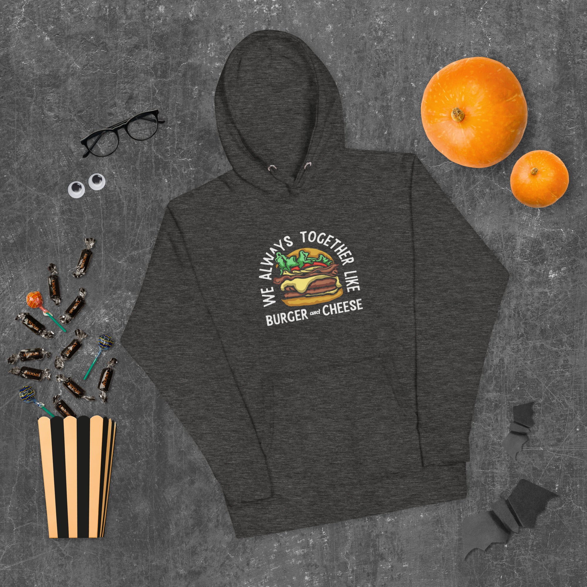 Together like Hamburger Hoodie