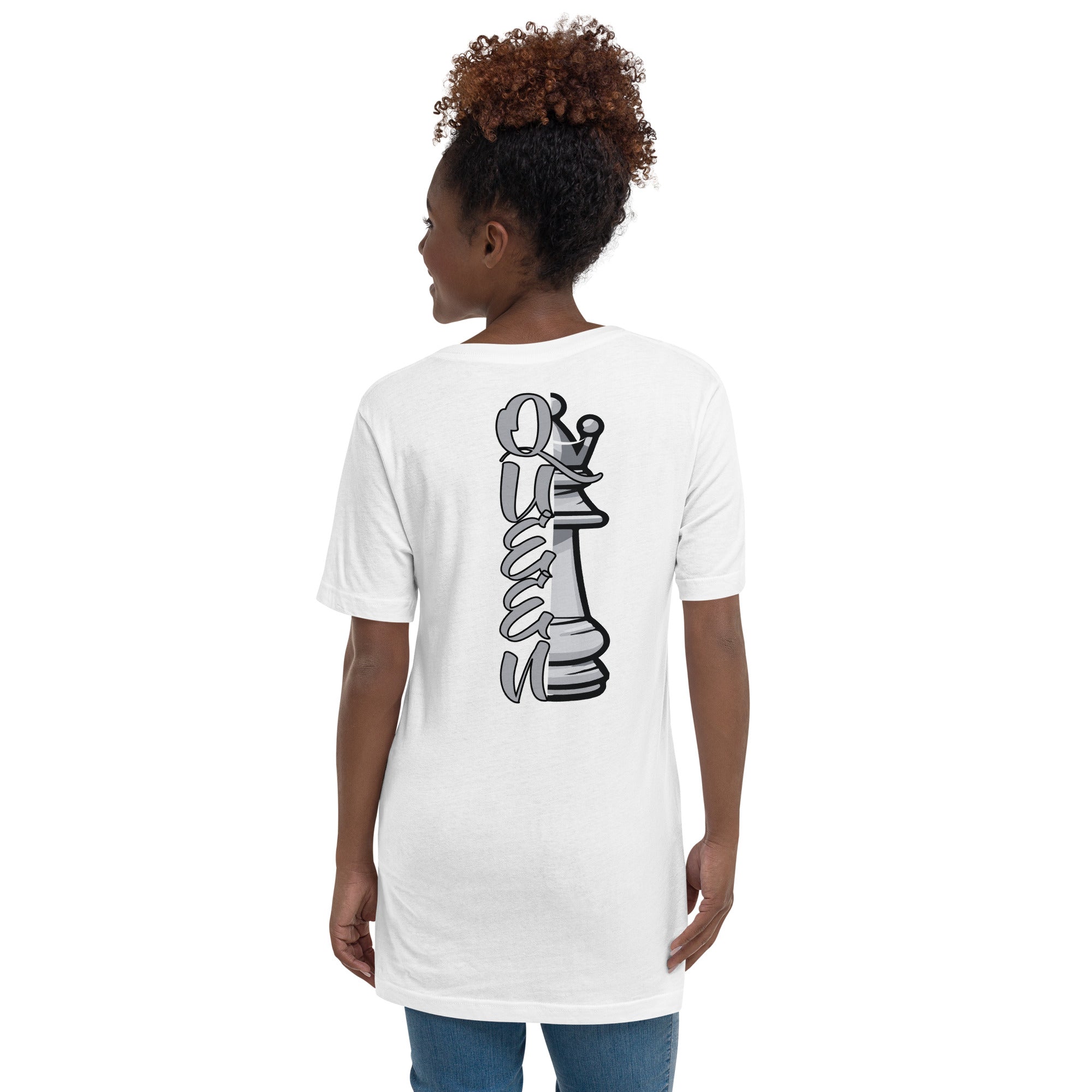 Queen Piece V-Neck T-Shirt