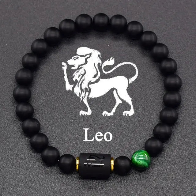 12 Constellation Zodiac Signs Bracelet